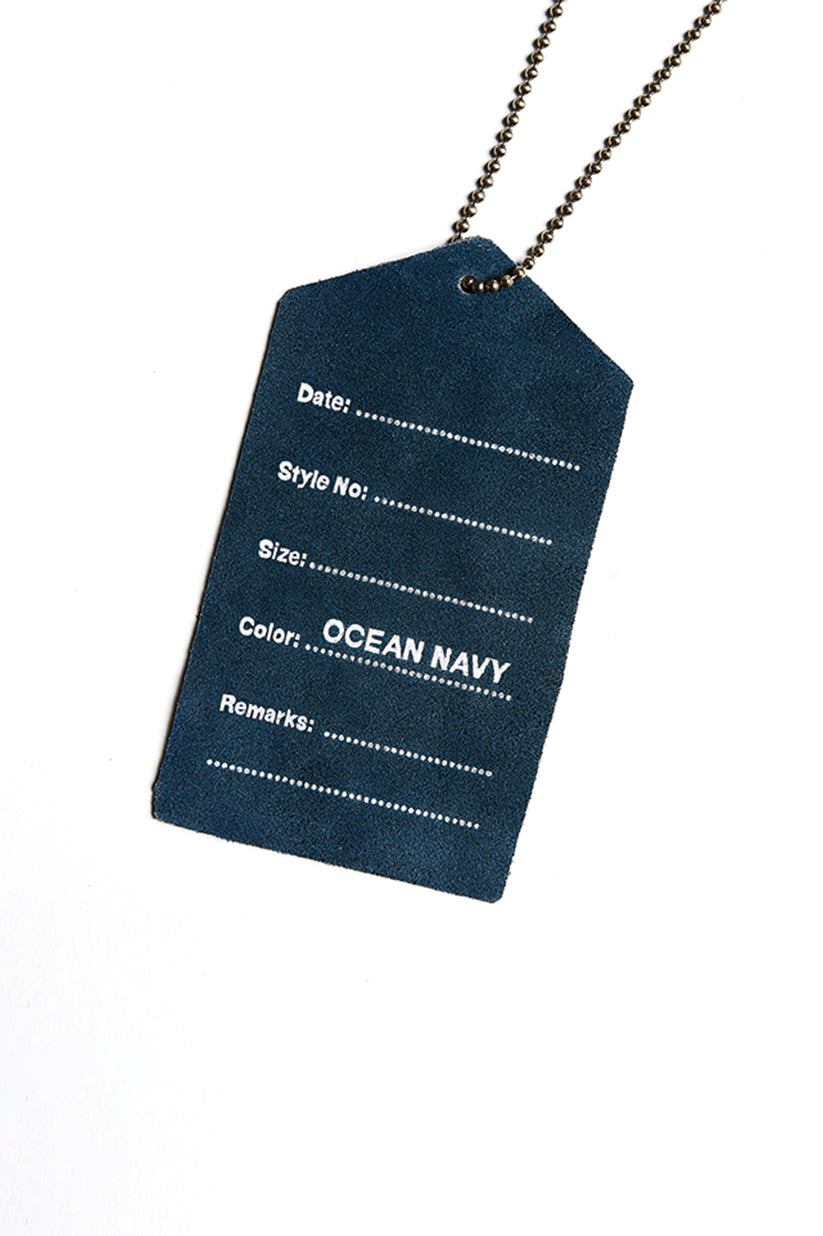 【OCEANS】LEATHER TOTE BAG -Cow split leather-