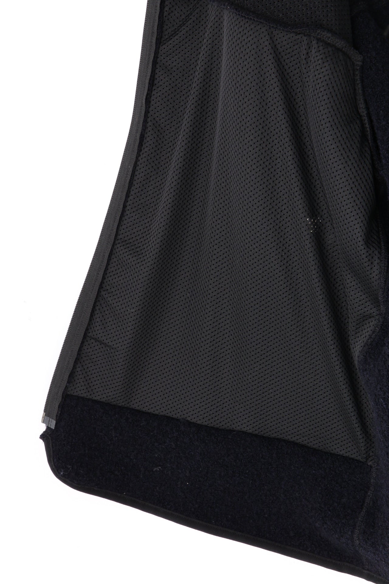 FULL ZIP KNIT BLOUSON -ALPACA/WOOL-