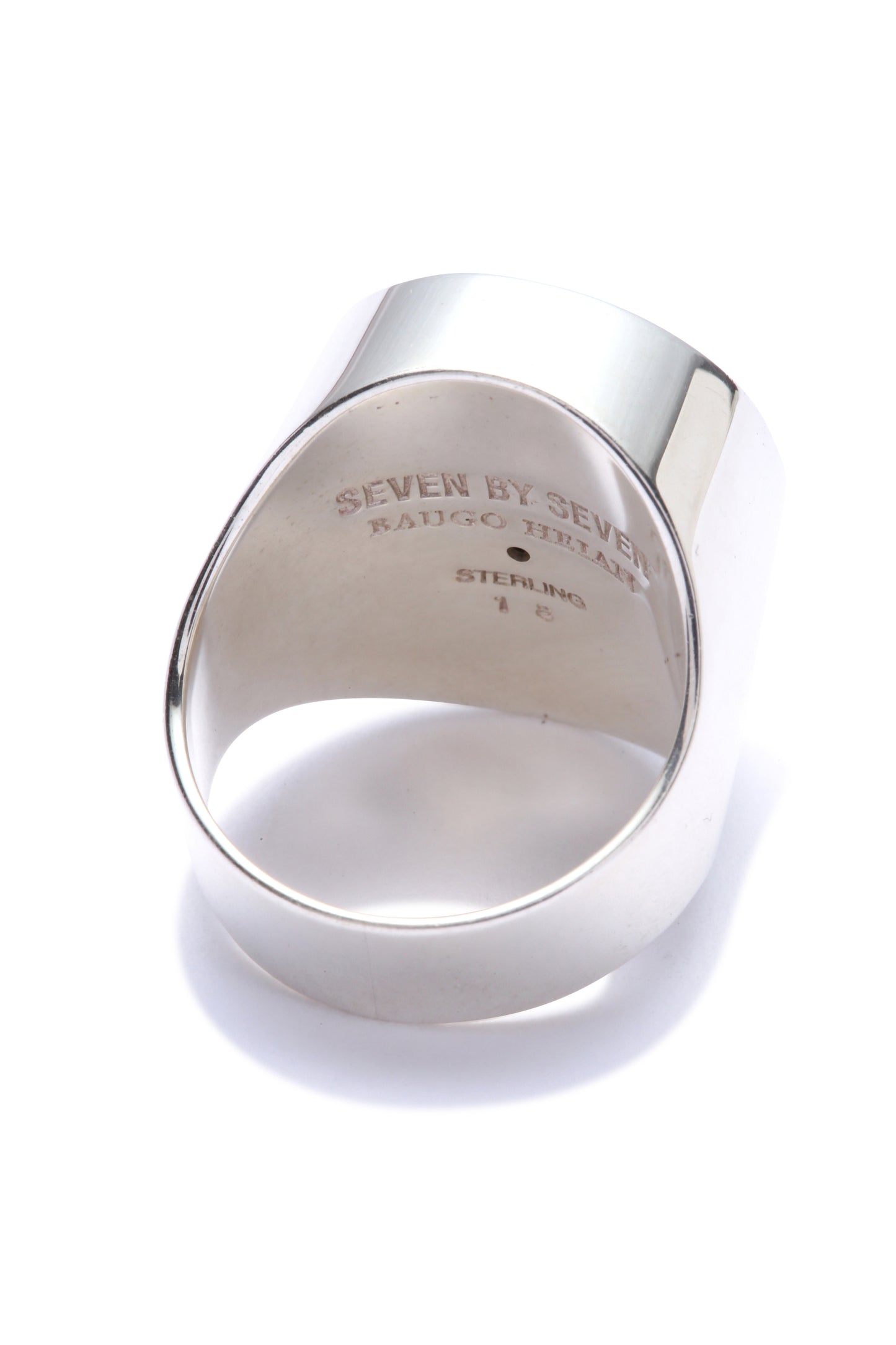 【SBS×BAUGO HEIAN】 SIGNET RING- Plain -