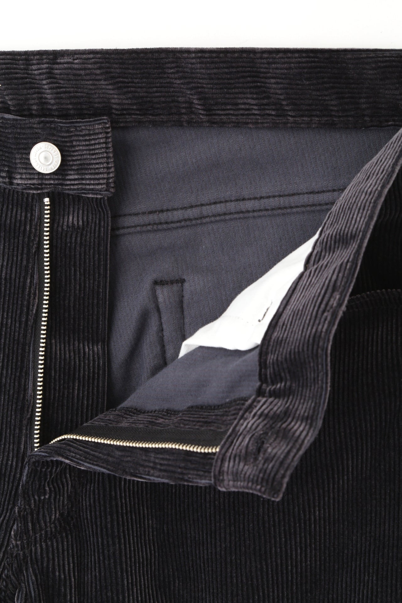 CORDUROY WIDE PANTS-MODAL MIX-