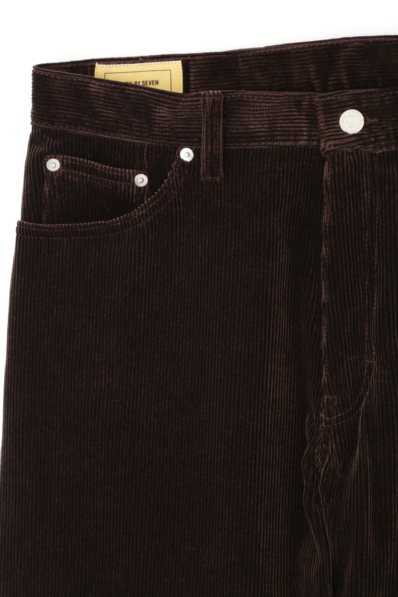 CORDUROY WIDE PANTS-MODAL MIX-