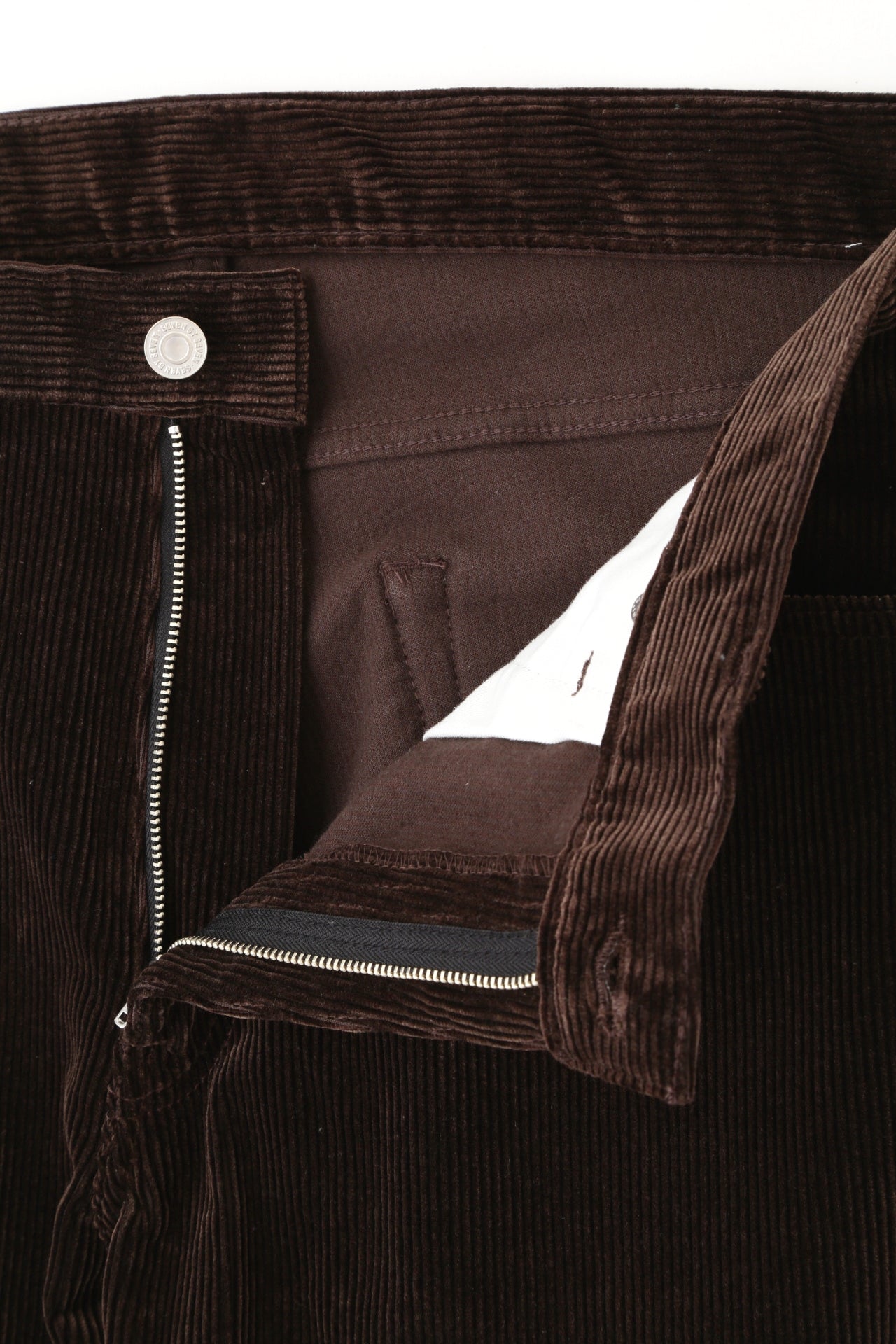 CORDUROY WIDE PANTS-MODAL MIX-