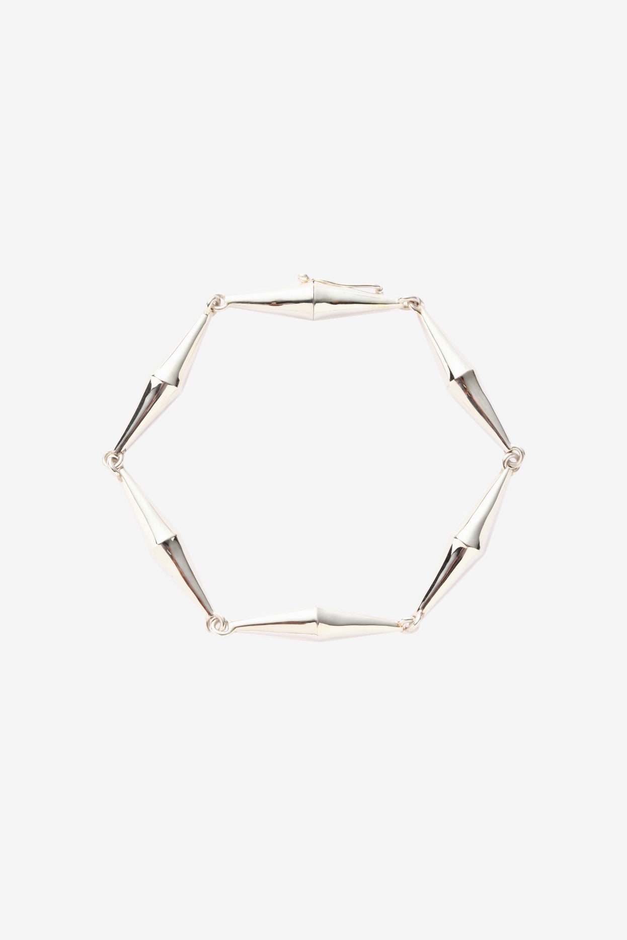 【SBS×BAUGO】 HEXAGON BRACELET -Six consecutive bicones-