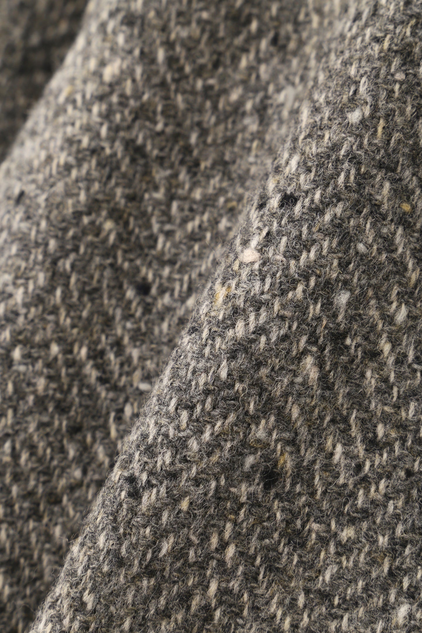 REVERSIBLE BAL COLLAR COAT - Lomond top herringbone -