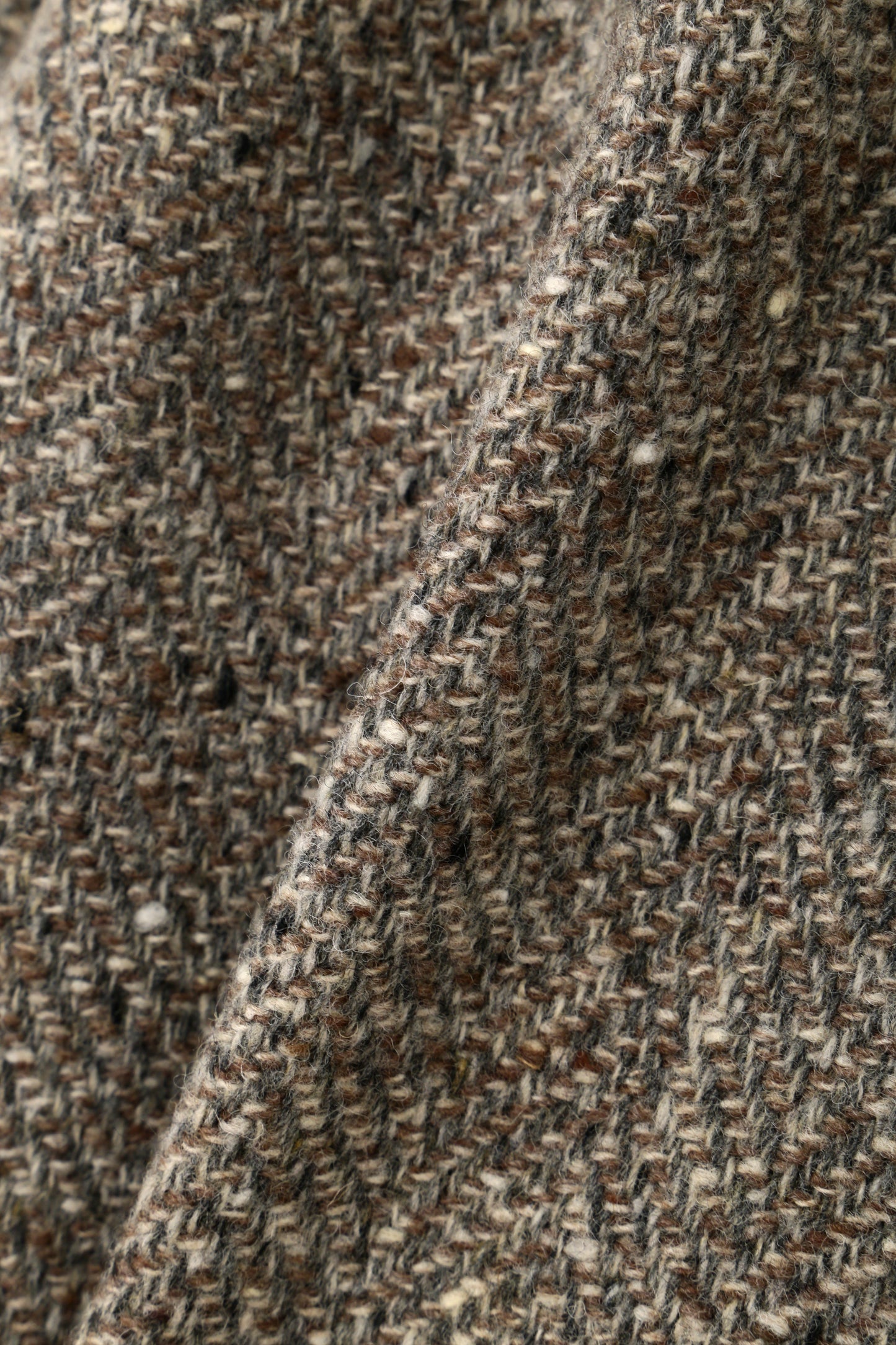 REVERSIBLE BAL COLLAR COAT - Lomond top herringbone -
