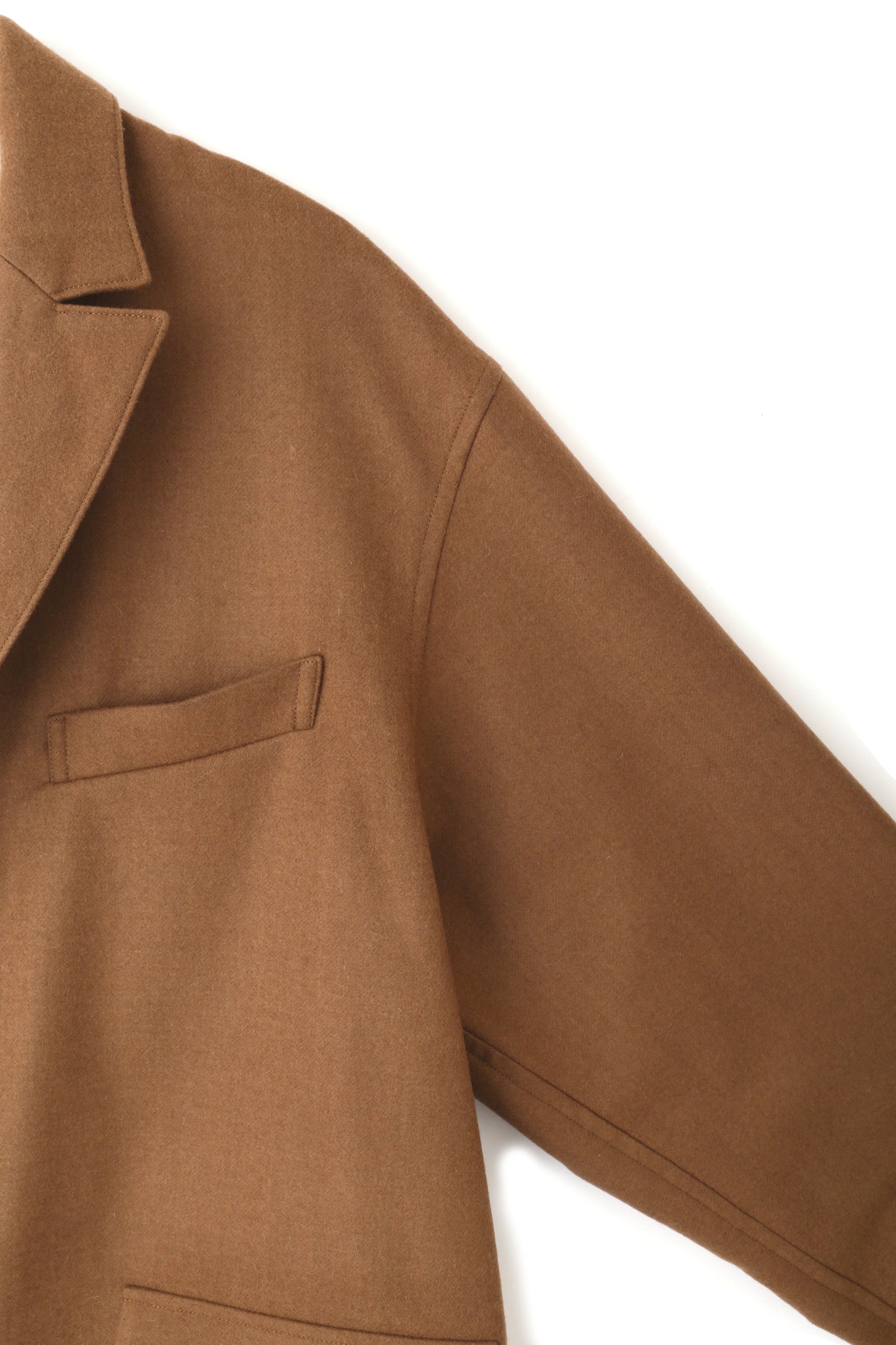 3B CASUAL JACKET -POWDER MELTON-
