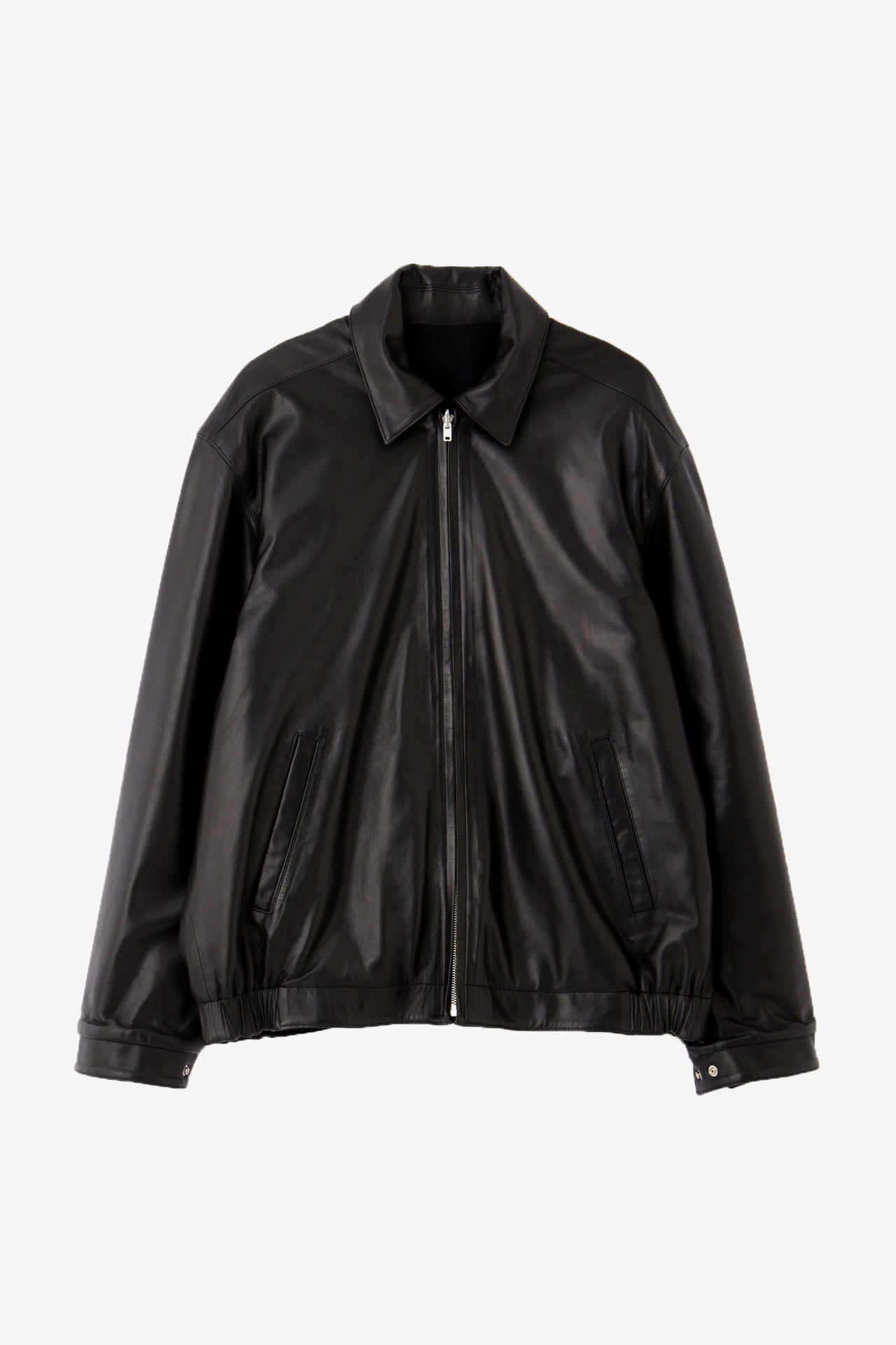 REVERSIBLE LEATHER BLOUSON