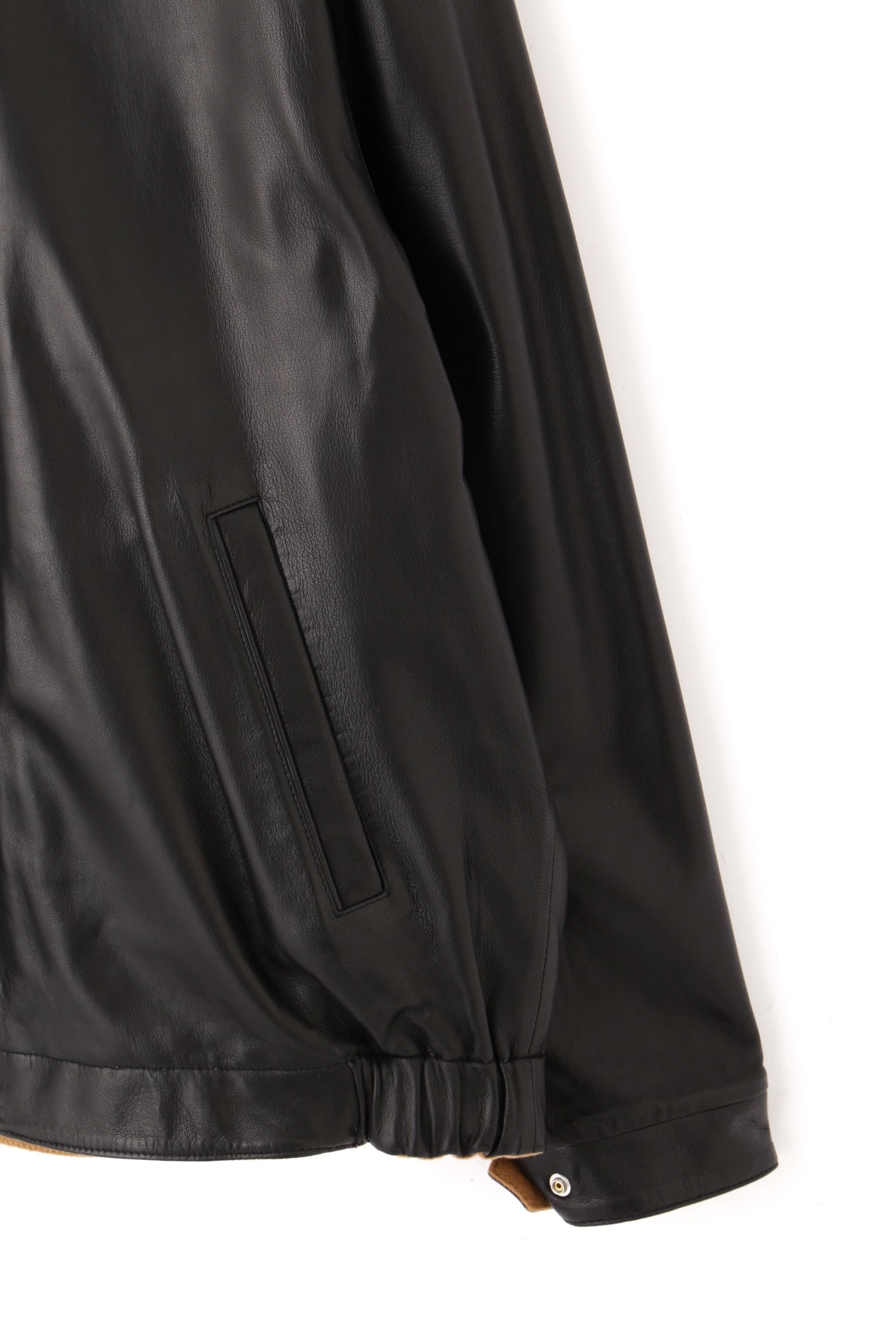 REVERSIBLE LEATHER BLOUSON