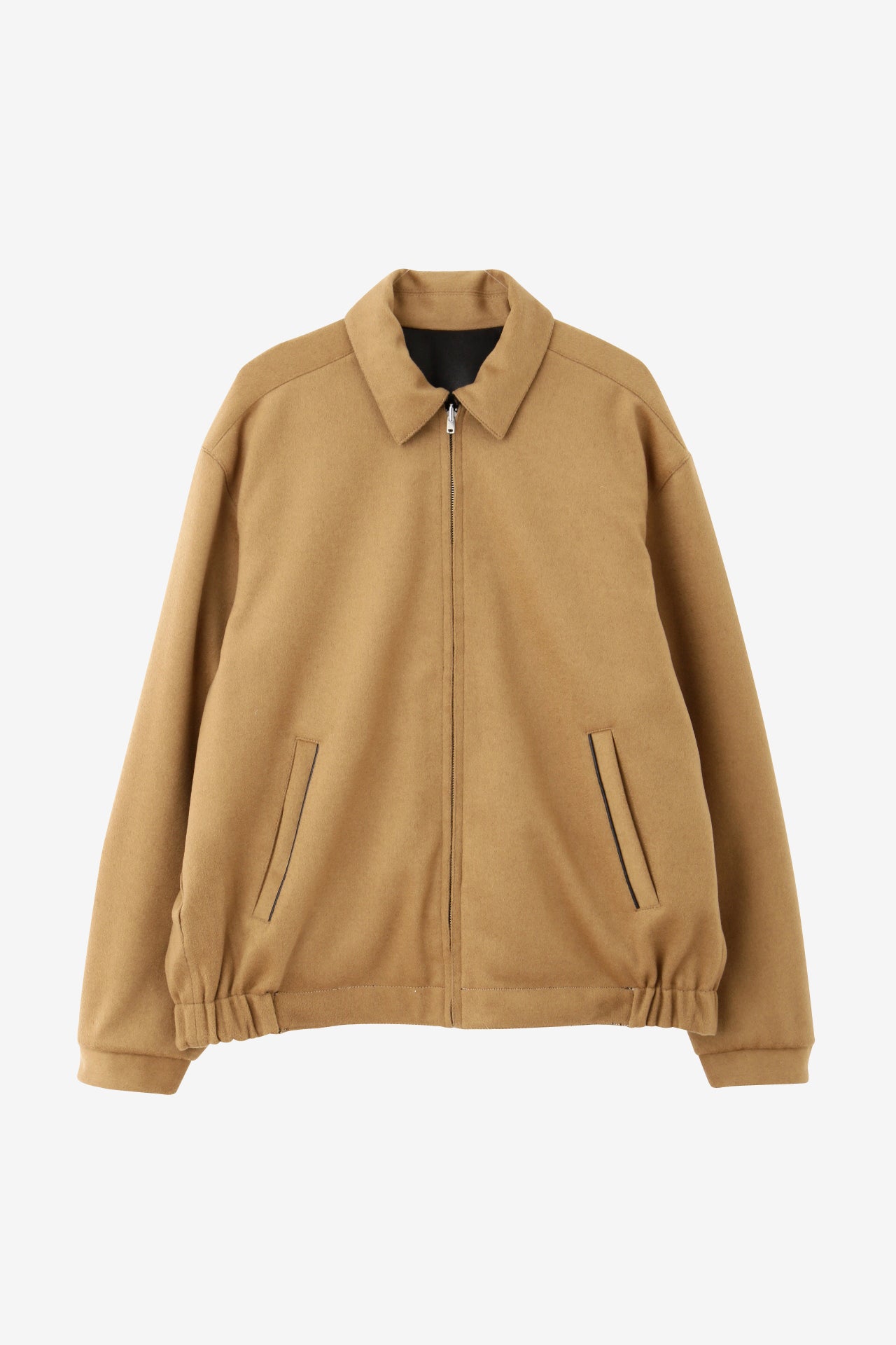 REVERSIBLE LEATHER BLOUSON