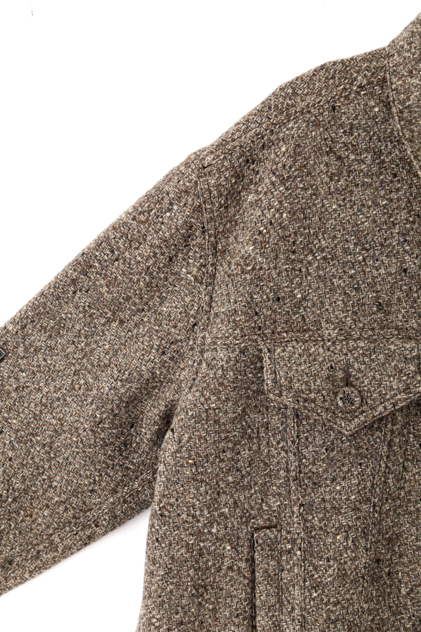 3RD TYPE WOOL JACKET -Lomond top herringbone-