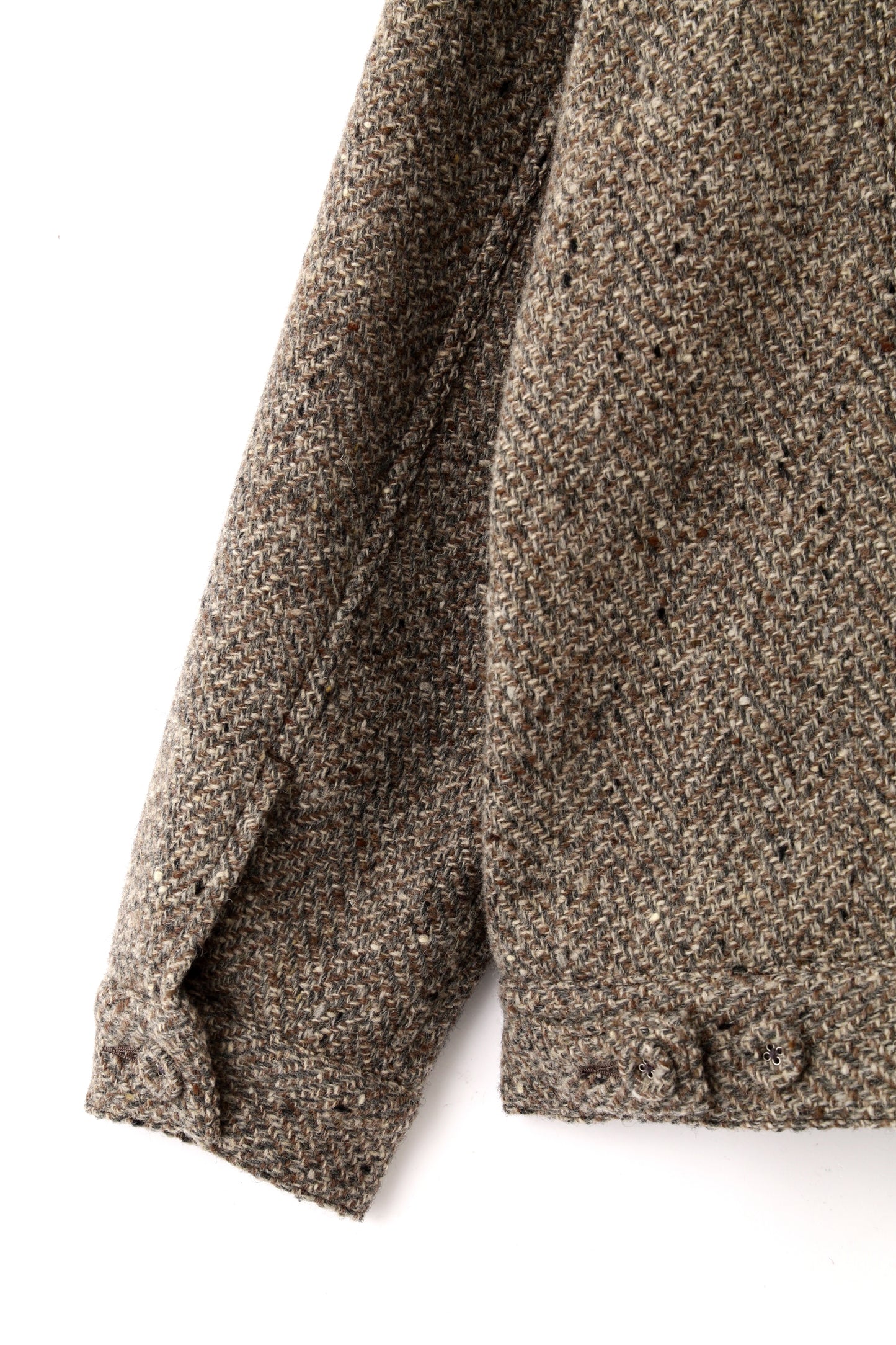 3RD TYPE WOOL JACKET -Lomond top herringbone-