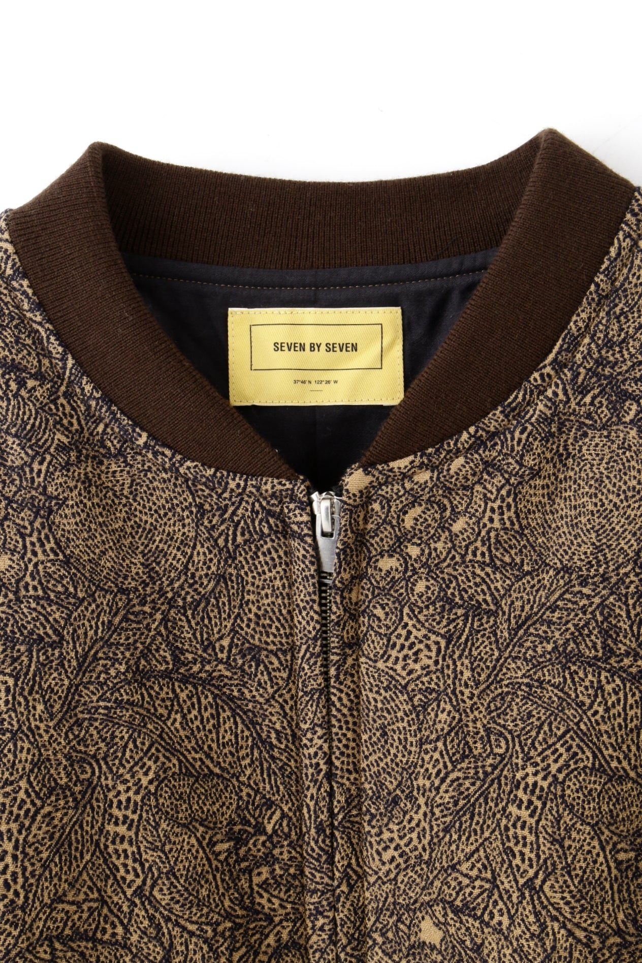 SASHIKO JQ INSULATION BLOUSON -FRUITS PATTERN-