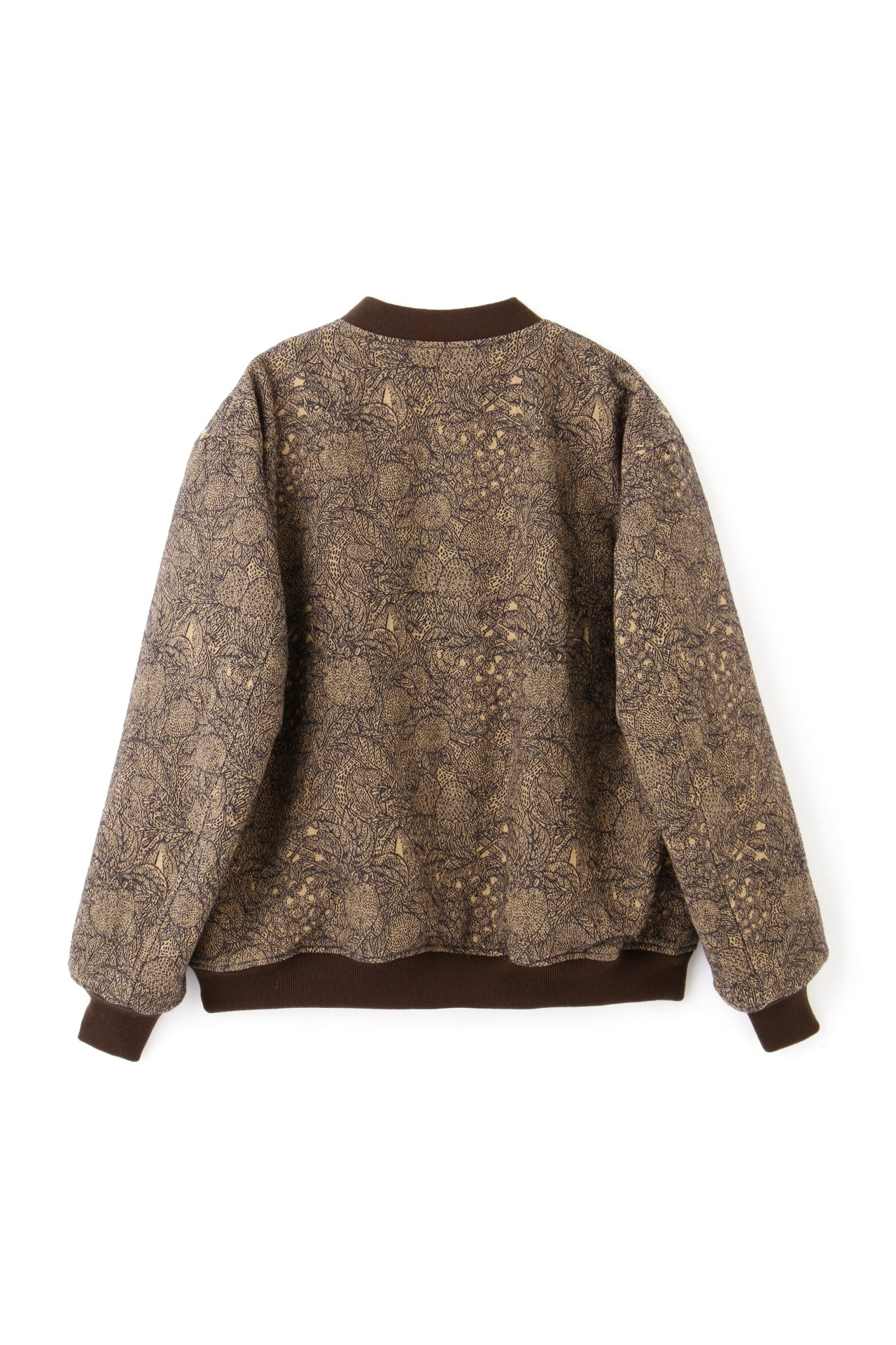 SASHIKO JQ INSULATION BLOUSON -FRUITS PATTERN-