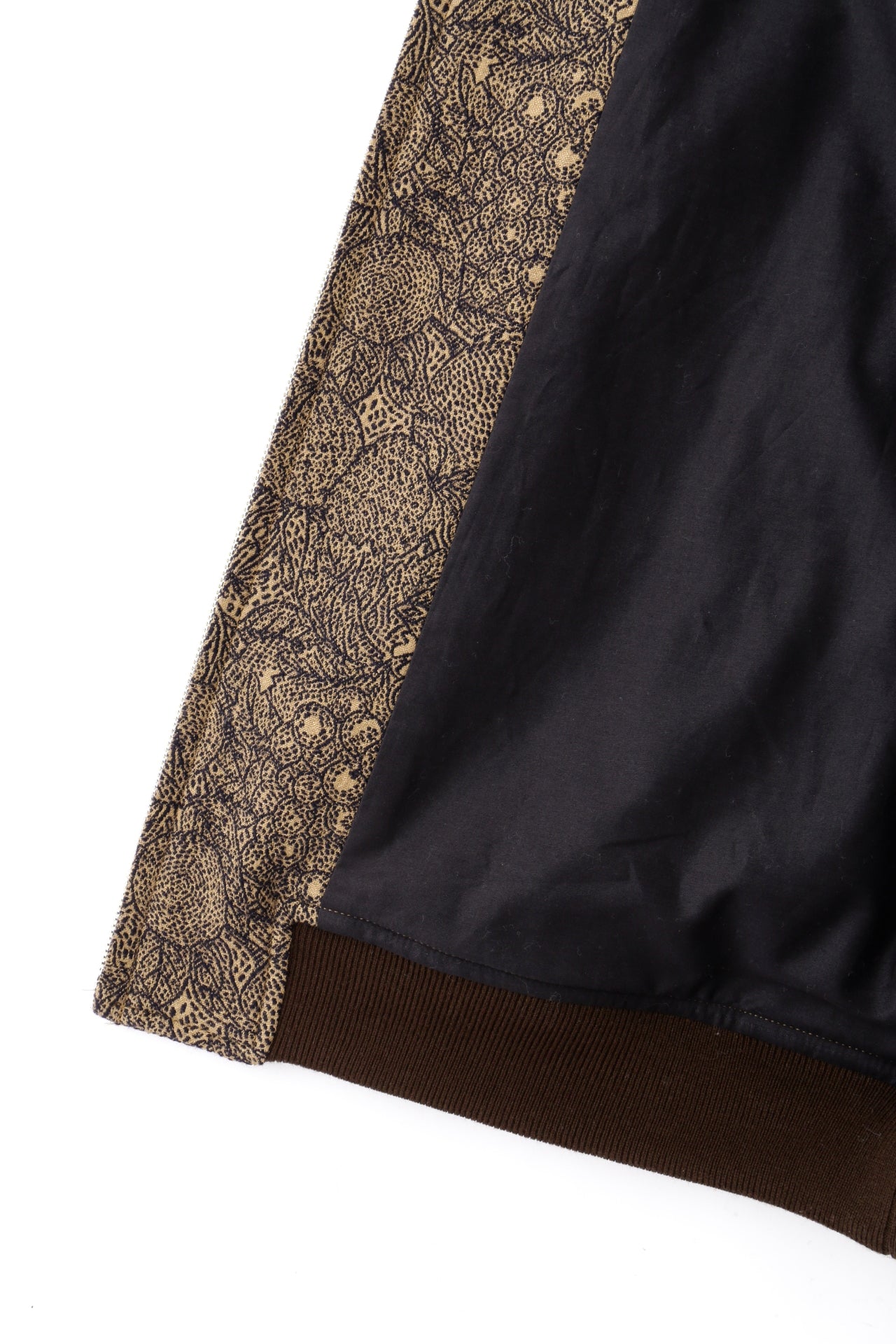 SASHIKO JQ INSULATION BLOUSON -FRUITS PATTERN-