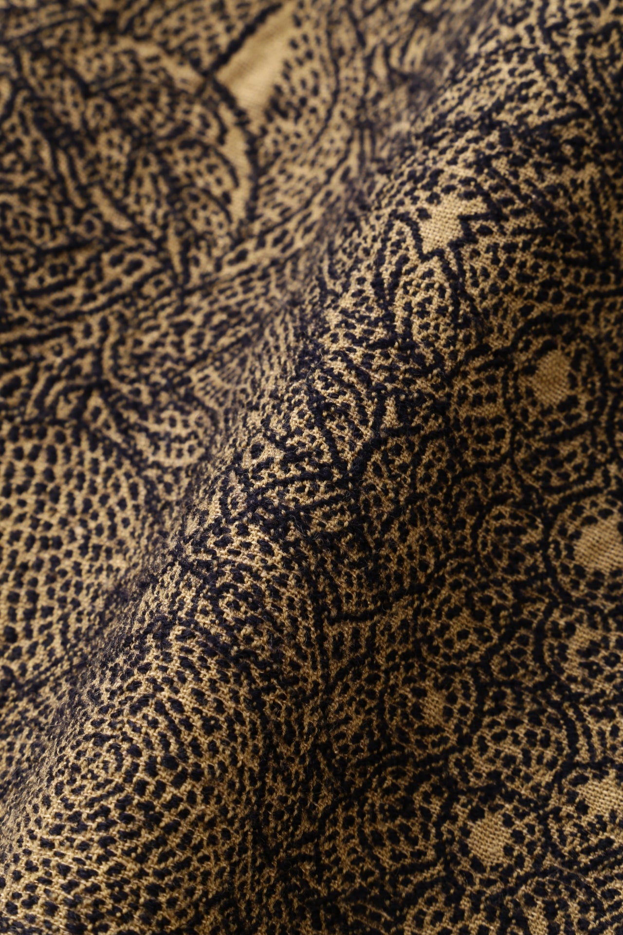 SASHIKO JQ INSULATION BLOUSON -FRUITS PATTERN-