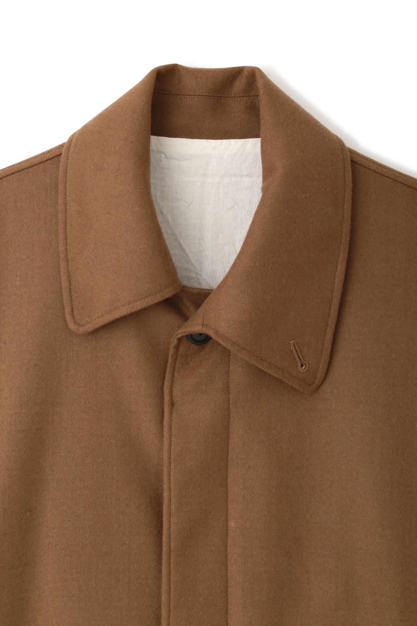 FLY FRONT BLOUSON -POWDER MELTON-
