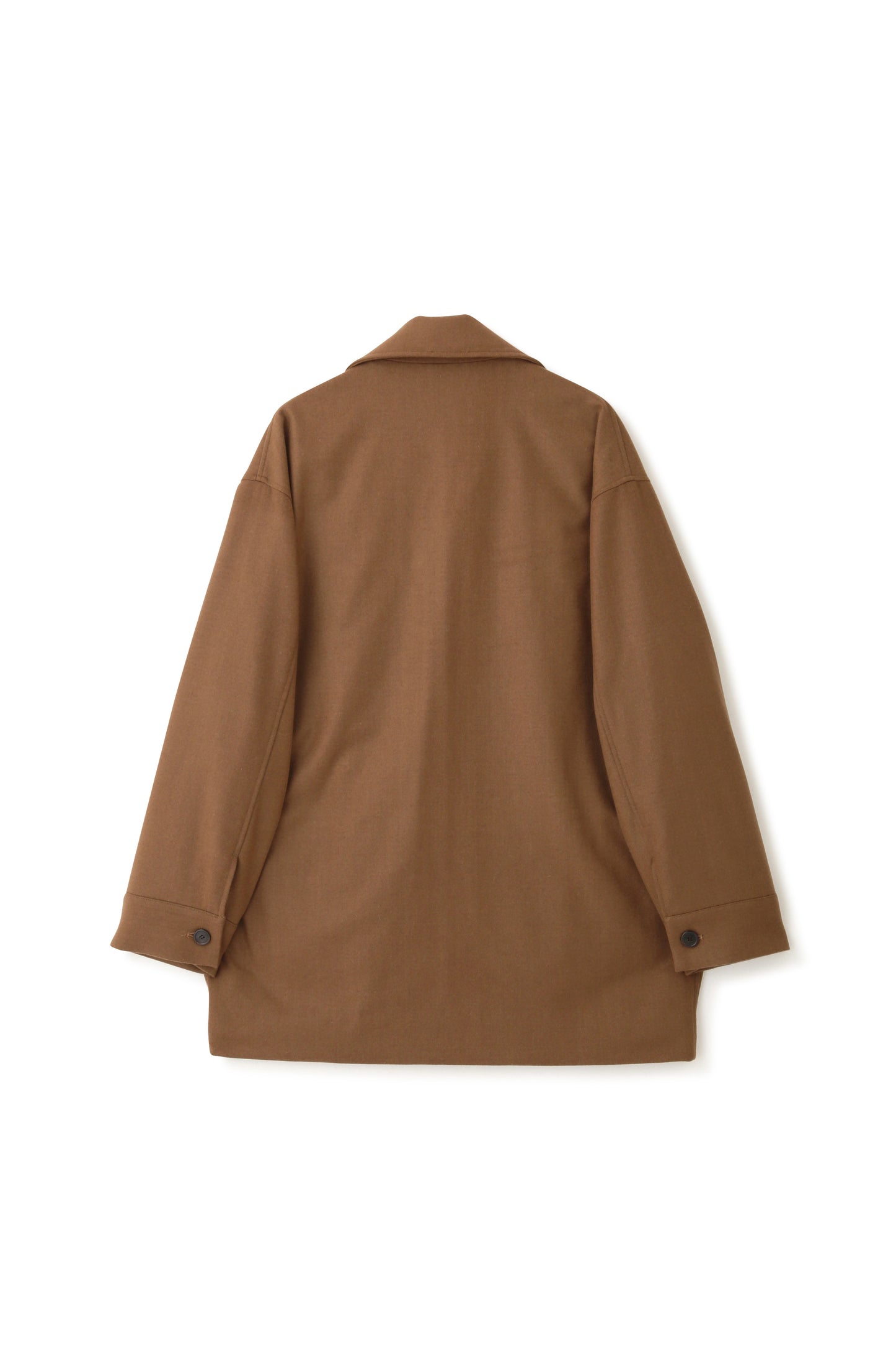 FLY FRONT BLOUSON -POWDER MELTON-