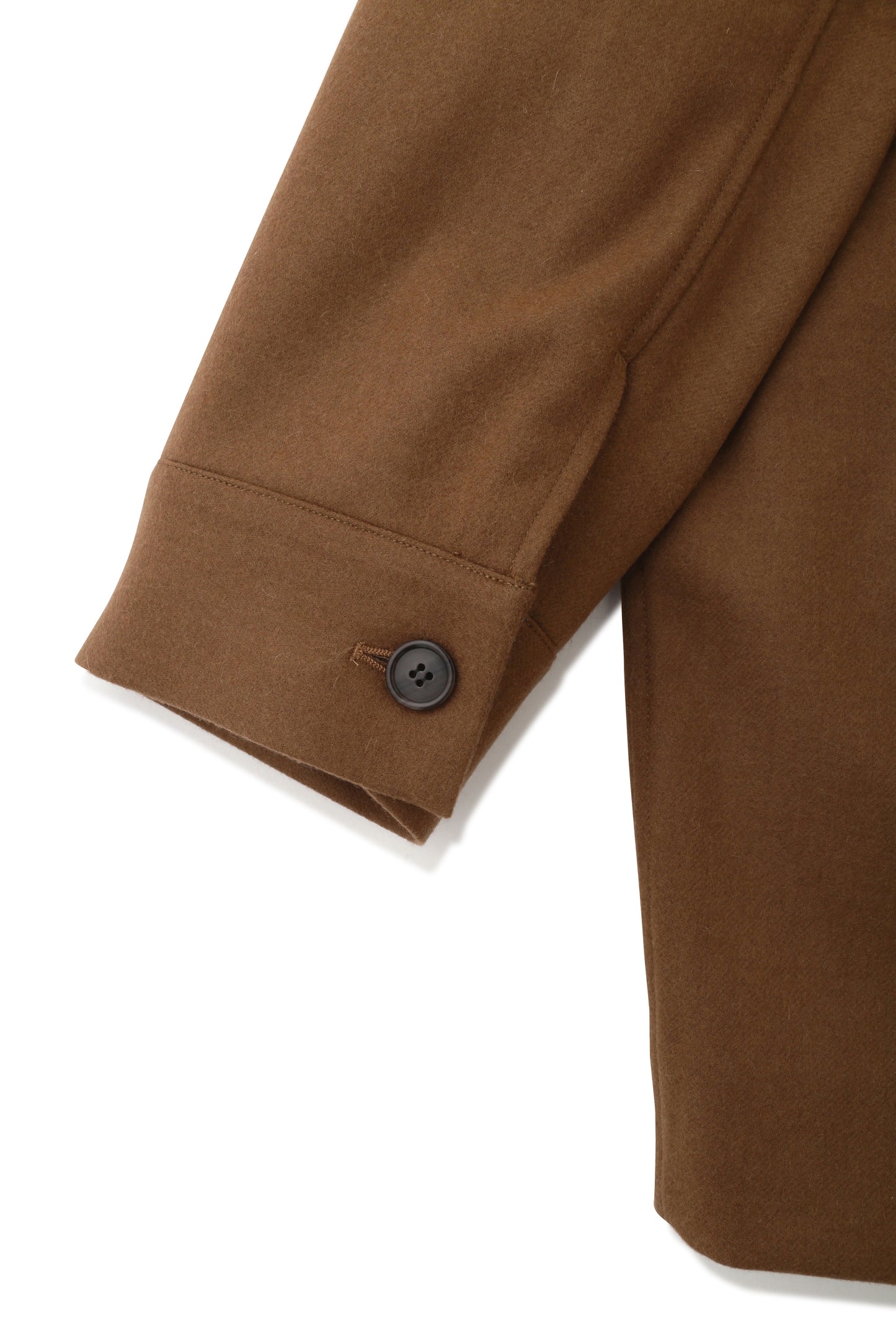 FLY FRONT BLOUSON -POWDER MELTON-