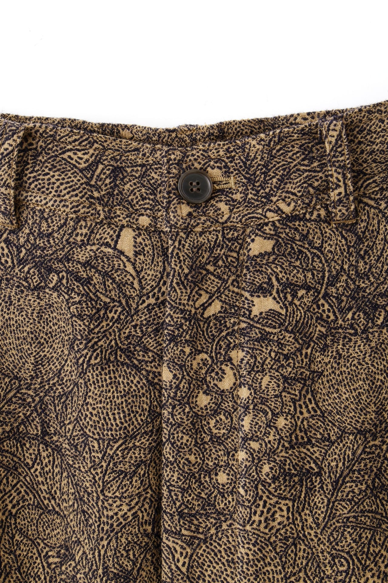 SASHIKO JQ EASY TROUSERS -FRUITS PATTERN-