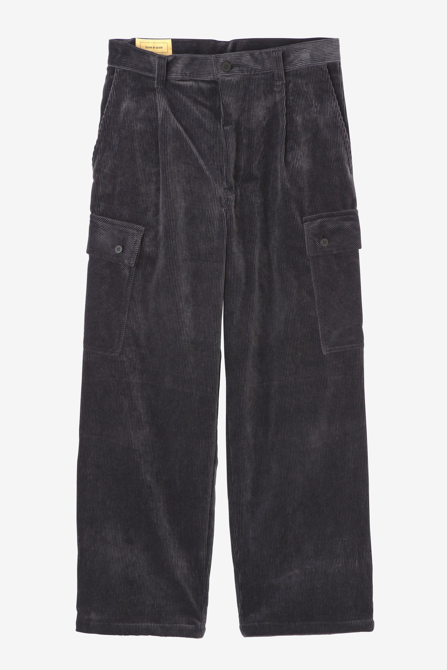 CORDUROY CARGO PANTS -MODAL MIX-