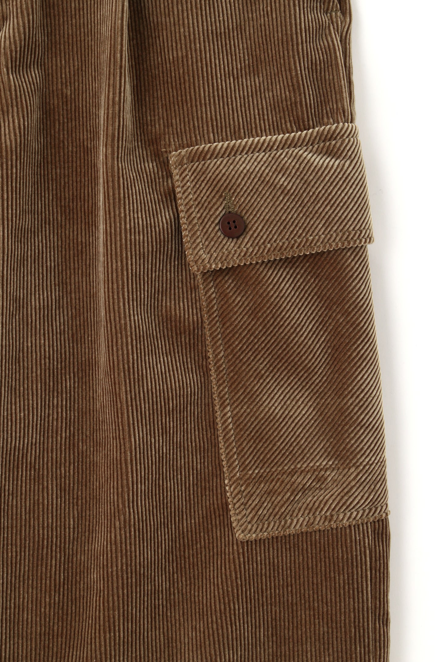 CORDUROY CARGO PANTS -MODAL MIX-