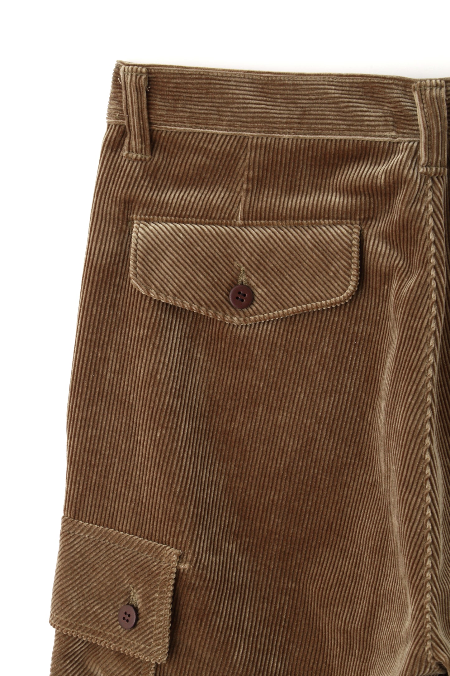 CORDUROY CARGO PANTS -MODAL MIX-