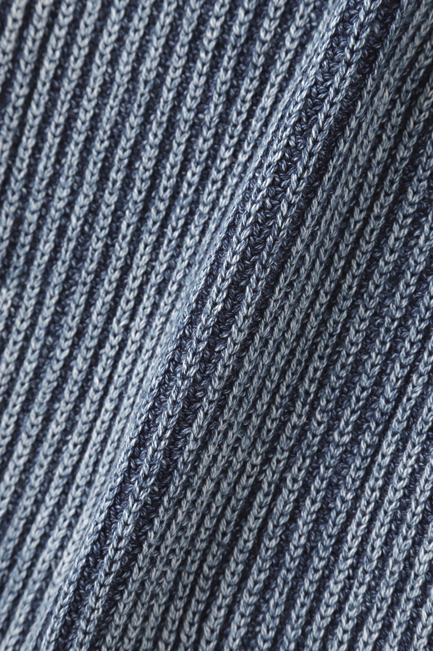 INDIGO DRIVERS KNIT -VINTAGE FINISH-