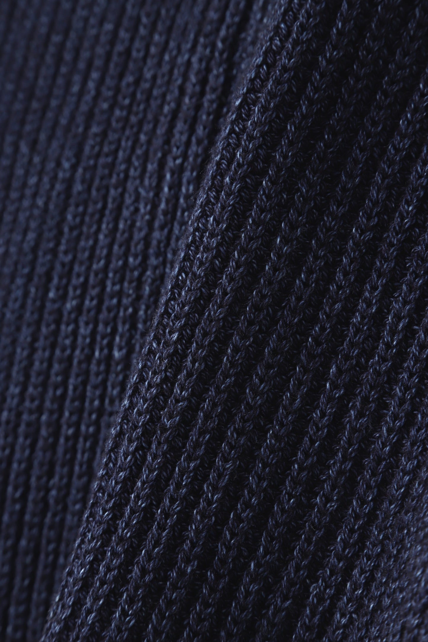 INDIGO DRIVERS KNIT -ONE WASH-