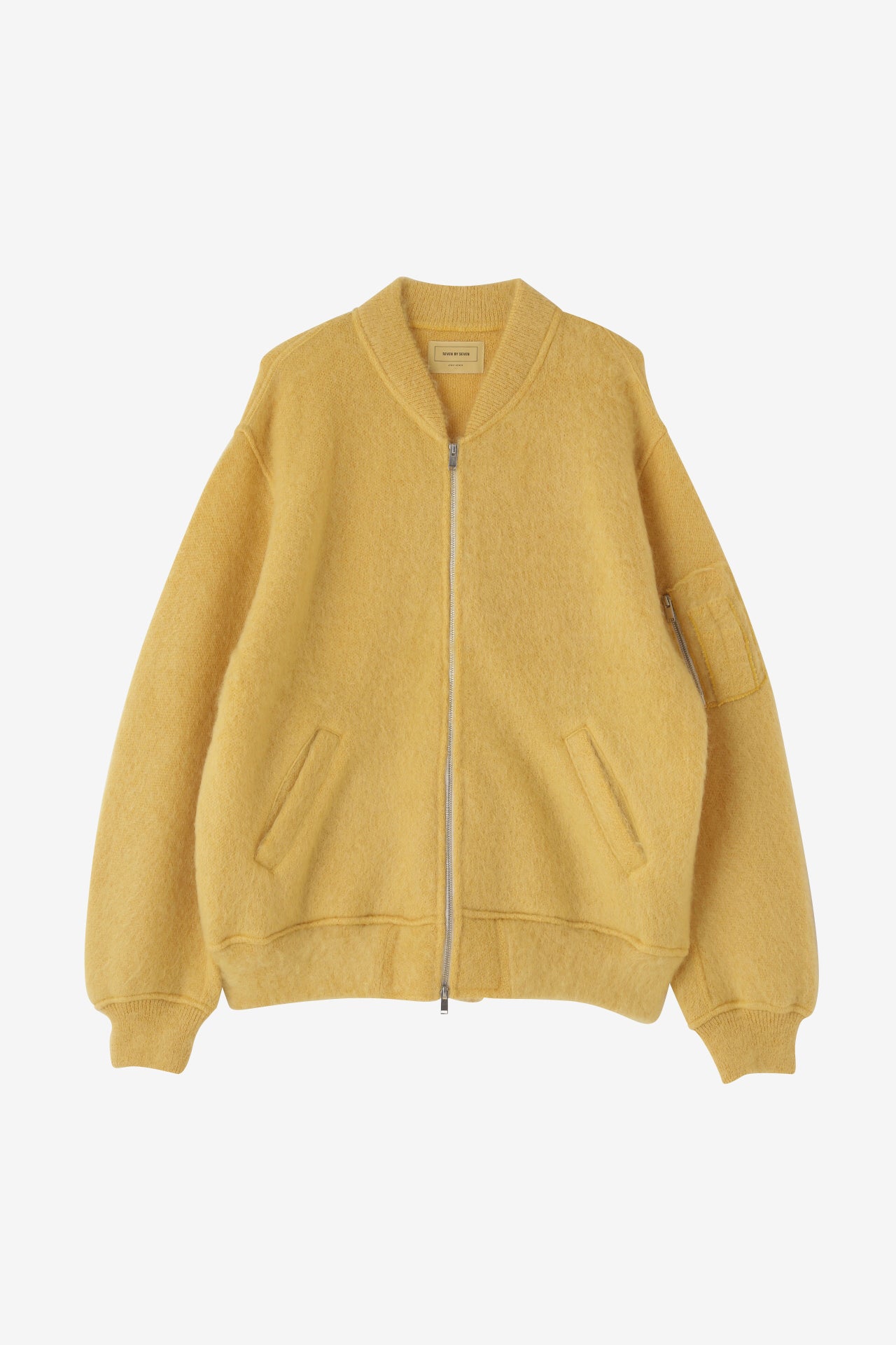 MA1 KNIT BLOUSON -BRUSHED MOHAIR-
