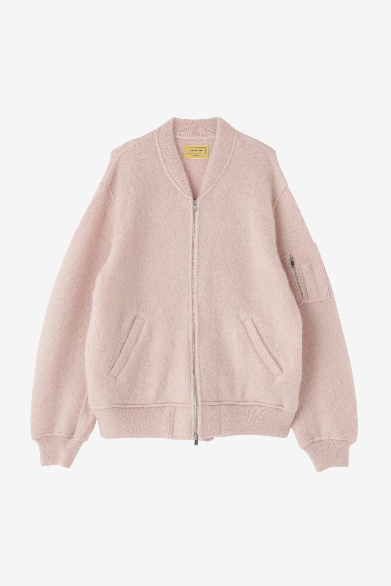 MA1 KNIT BLOUSON -BRUSHED MOHAIR-