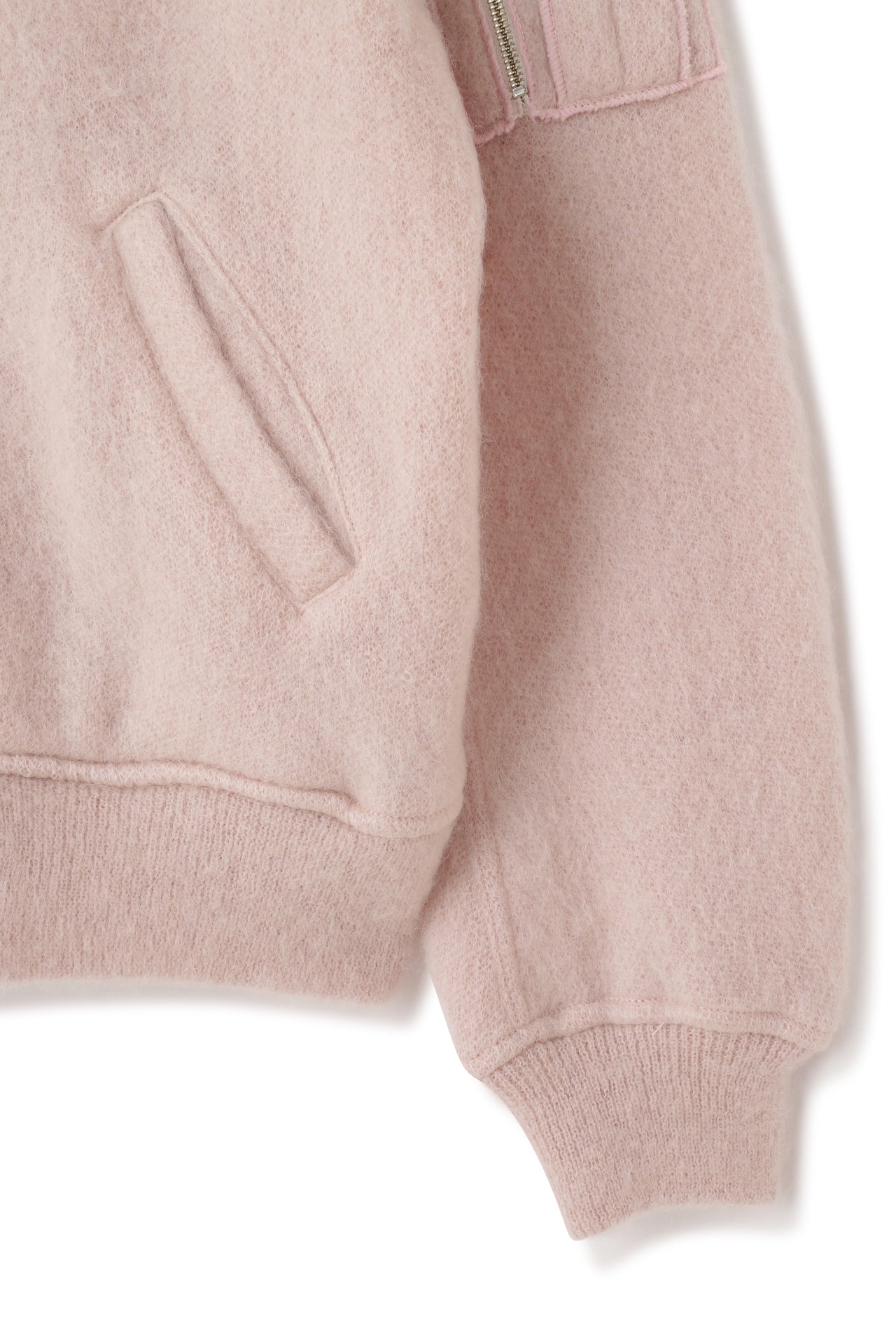 MA1 KNIT BLOUSON -BRUSHED MOHAIR-