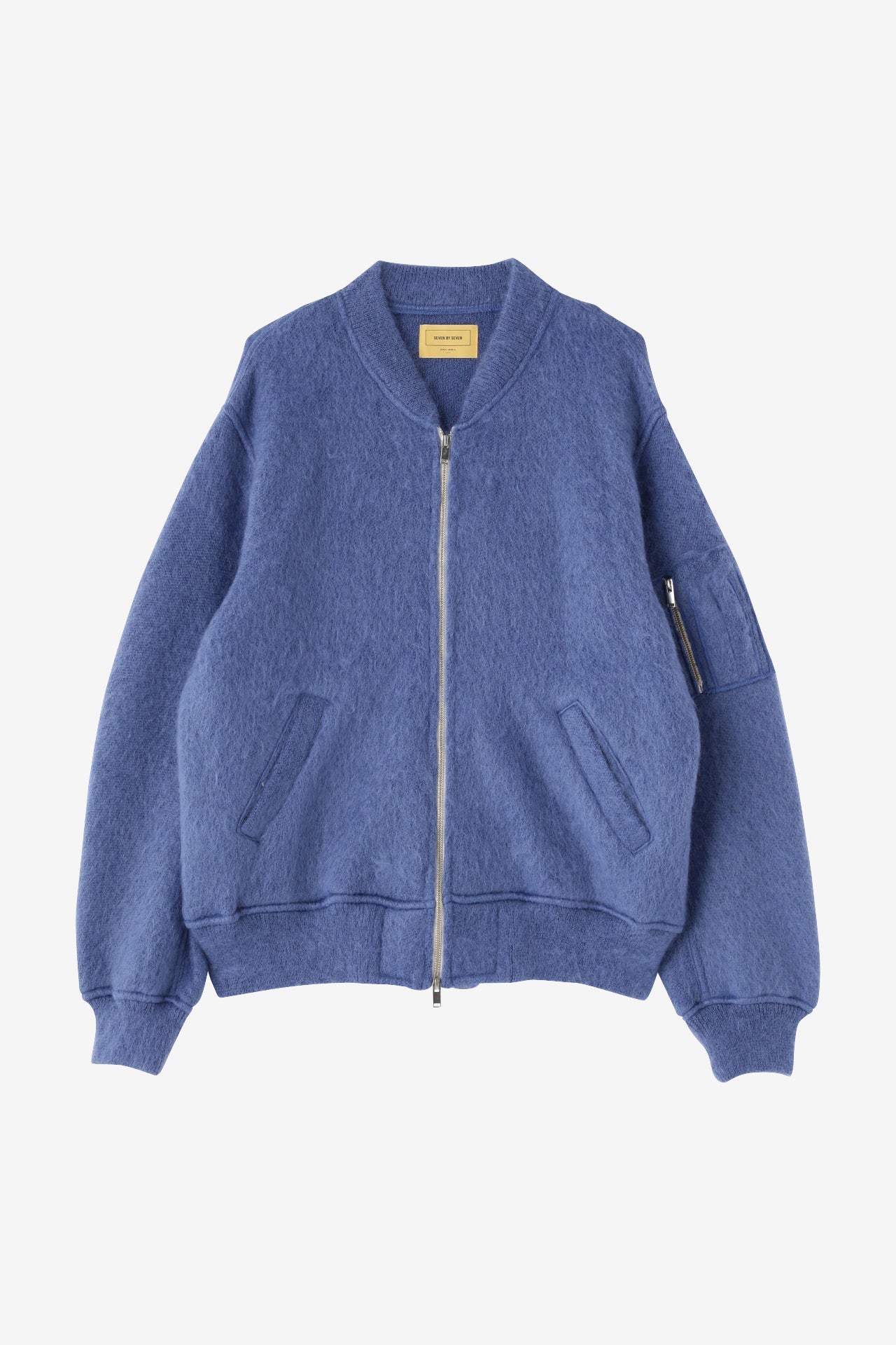 MA1 KNIT BLOUSON -BRUSHED MOHAIR-