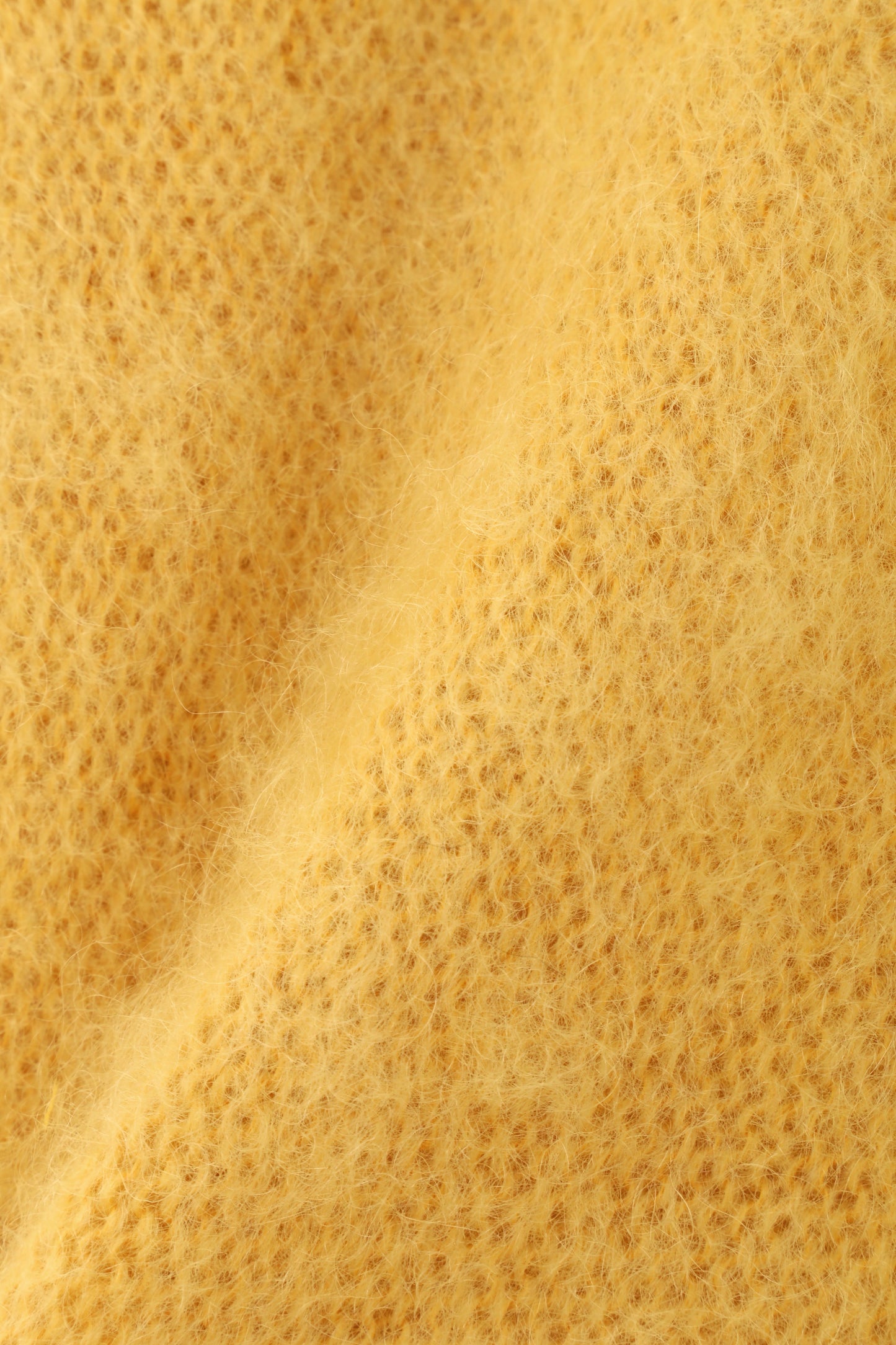 KNIT CARDIGAN -BRUSHED MOHAIR-