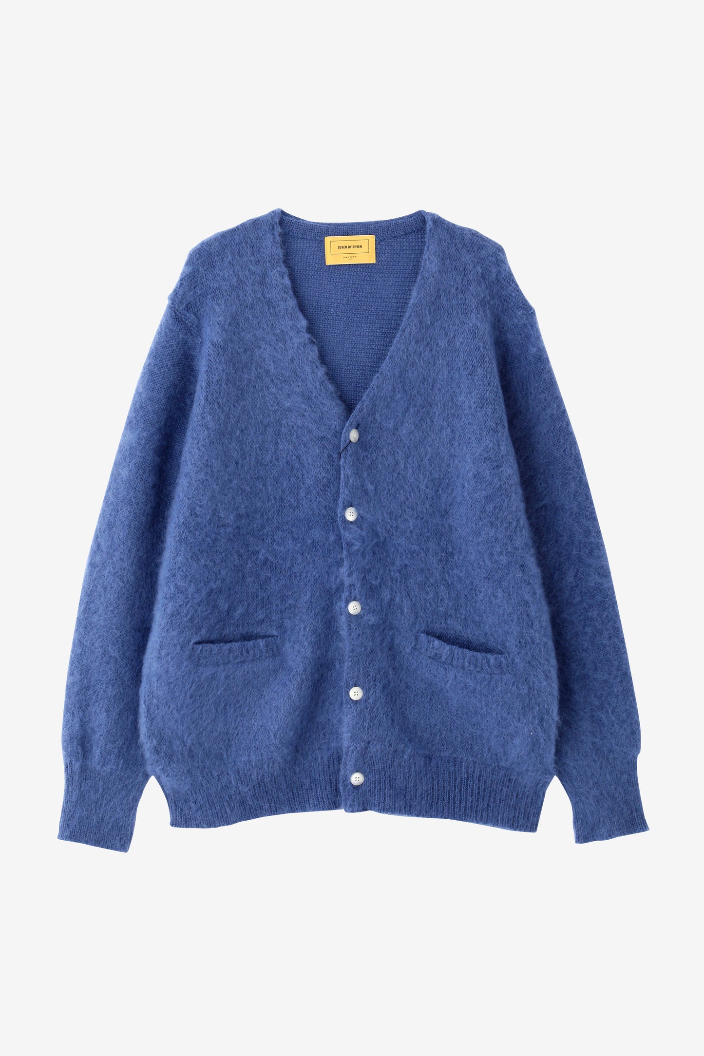 KNIT CARDIGAN -BRUSHED MOHAIR-