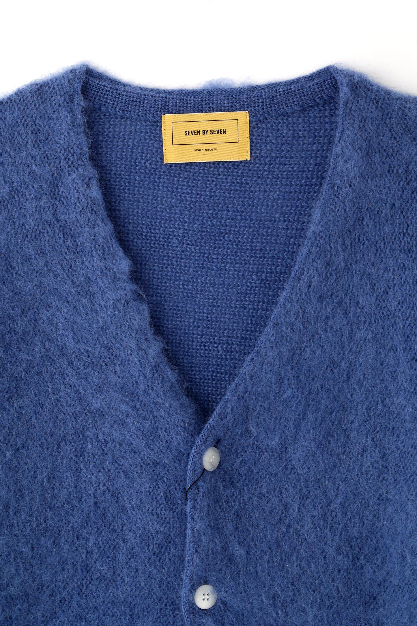 KNIT CARDIGAN -BRUSHED MOHAIR-