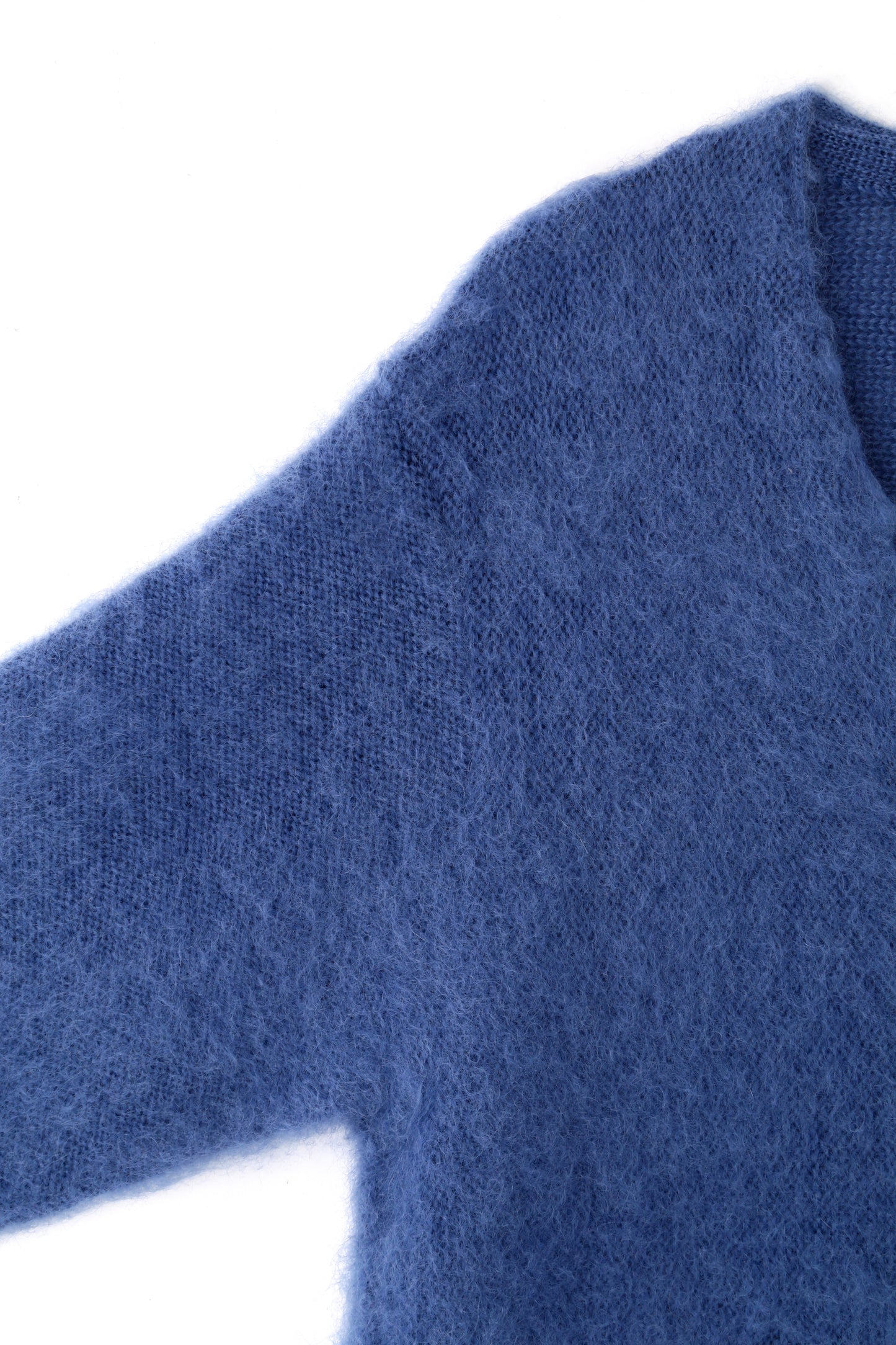 KNIT CARDIGAN -BRUSHED MOHAIR-