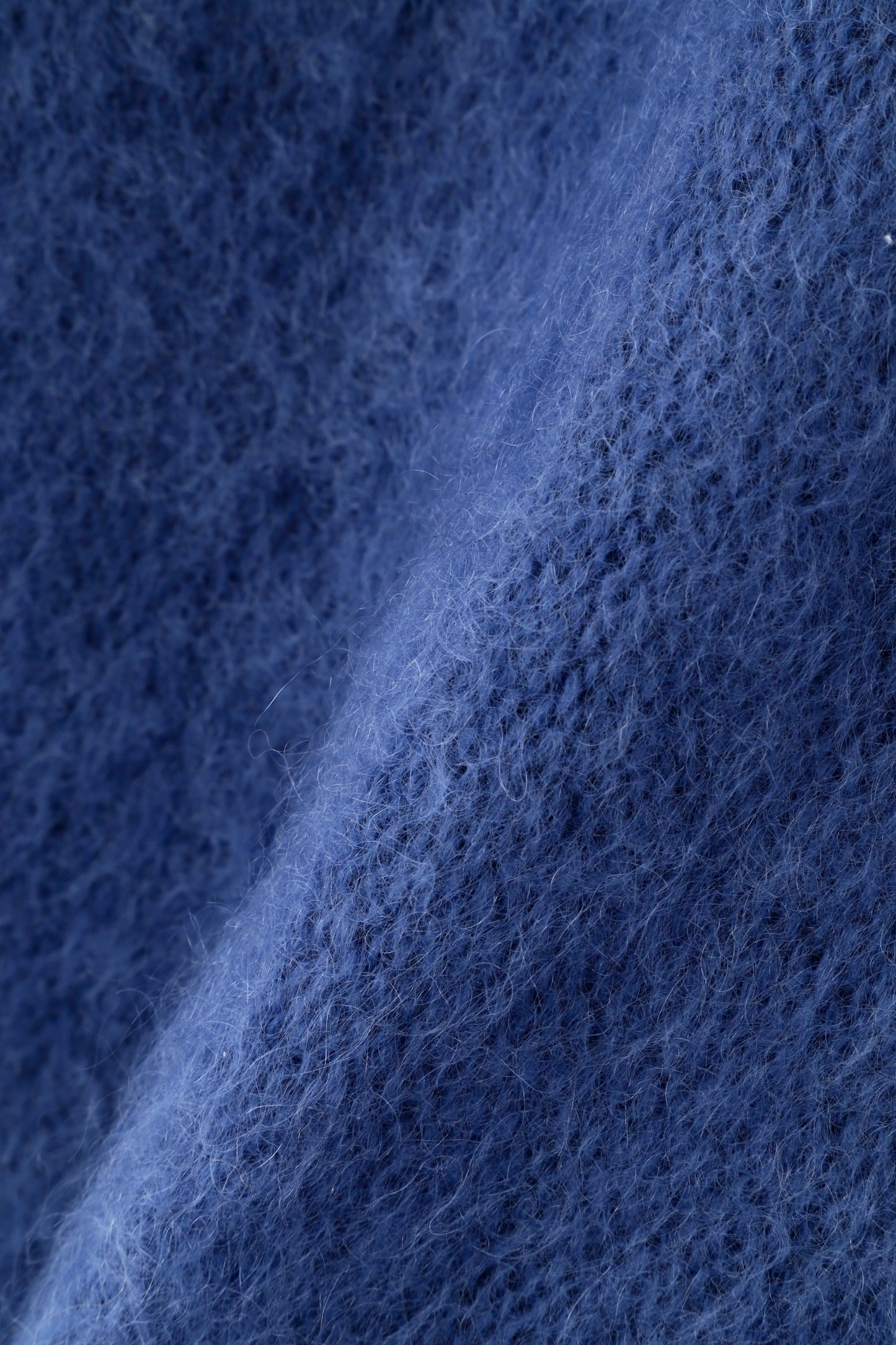 KNIT CARDIGAN -BRUSHED MOHAIR-