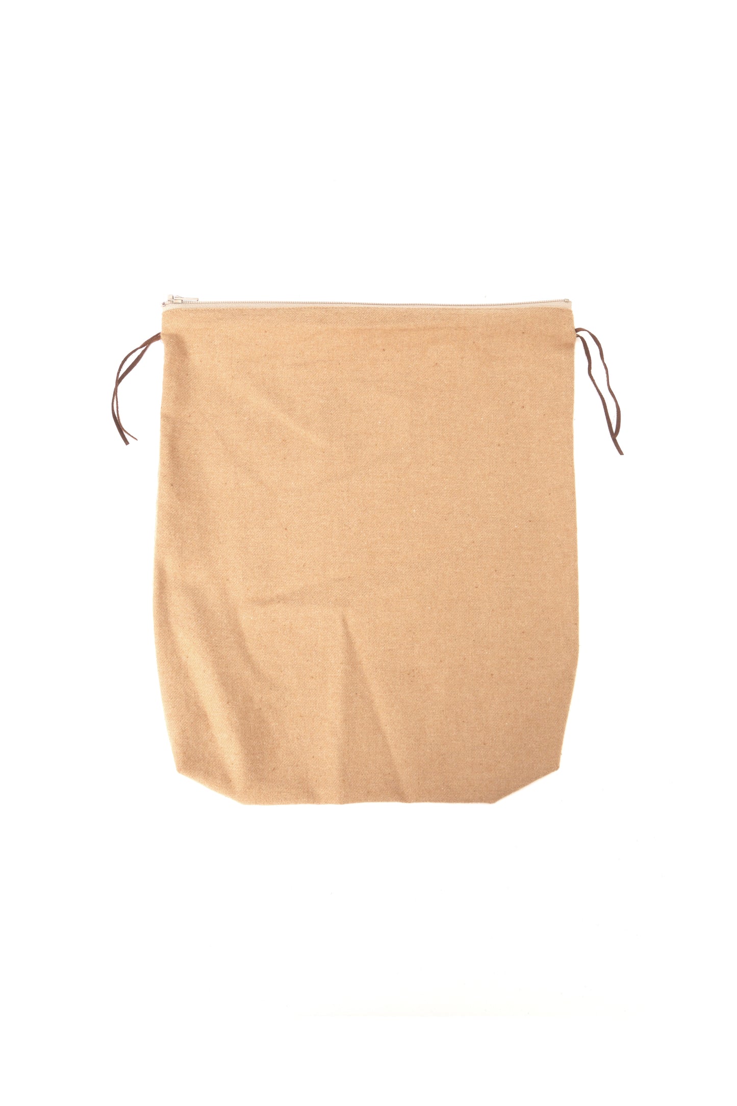HANDMADE LEATHER SHOULDER S -UNSTAINED ORGANIC COTTON-