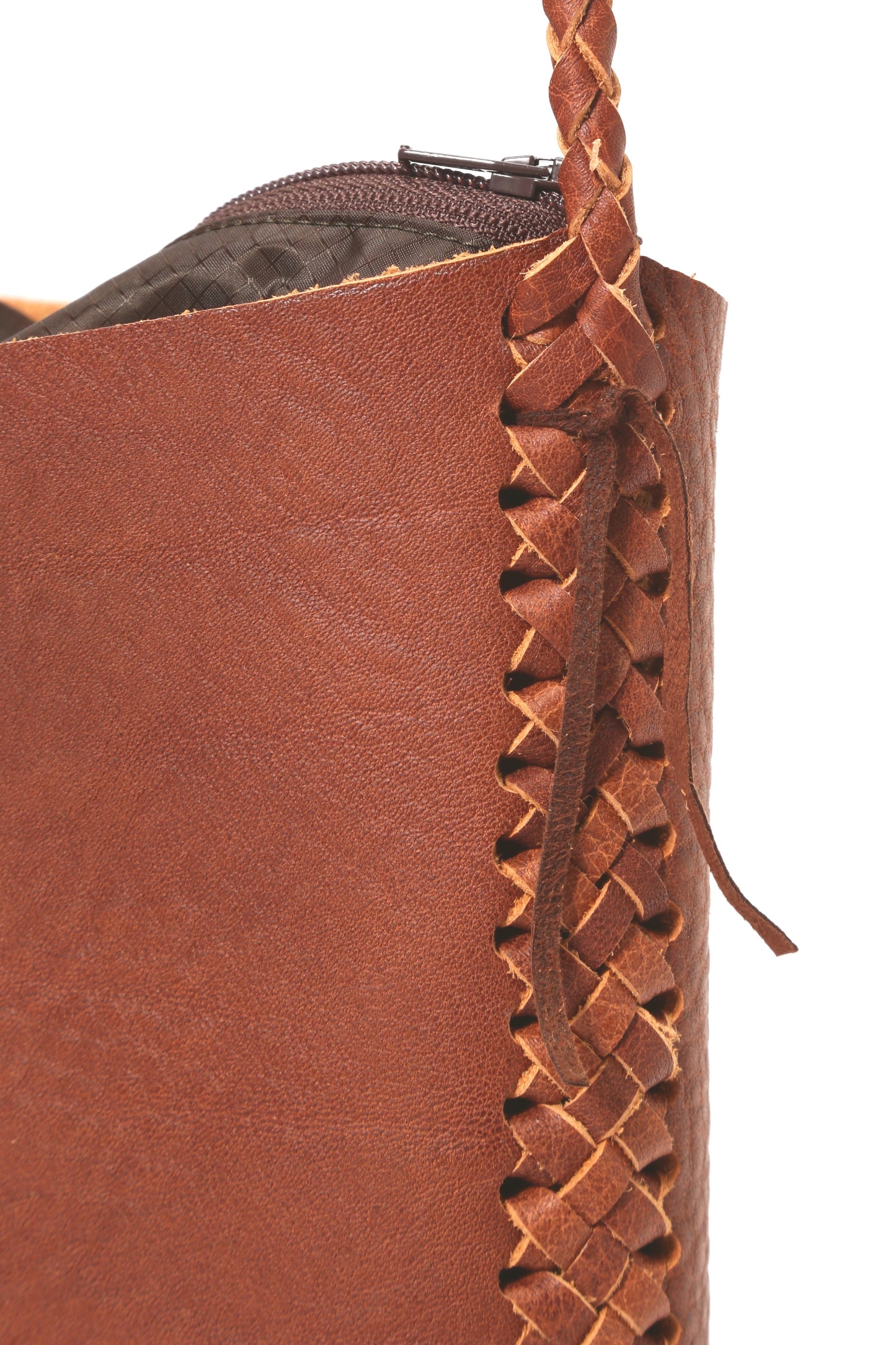 HANDMADE LEATHER SHOULDER L -CORDURA NYLON-