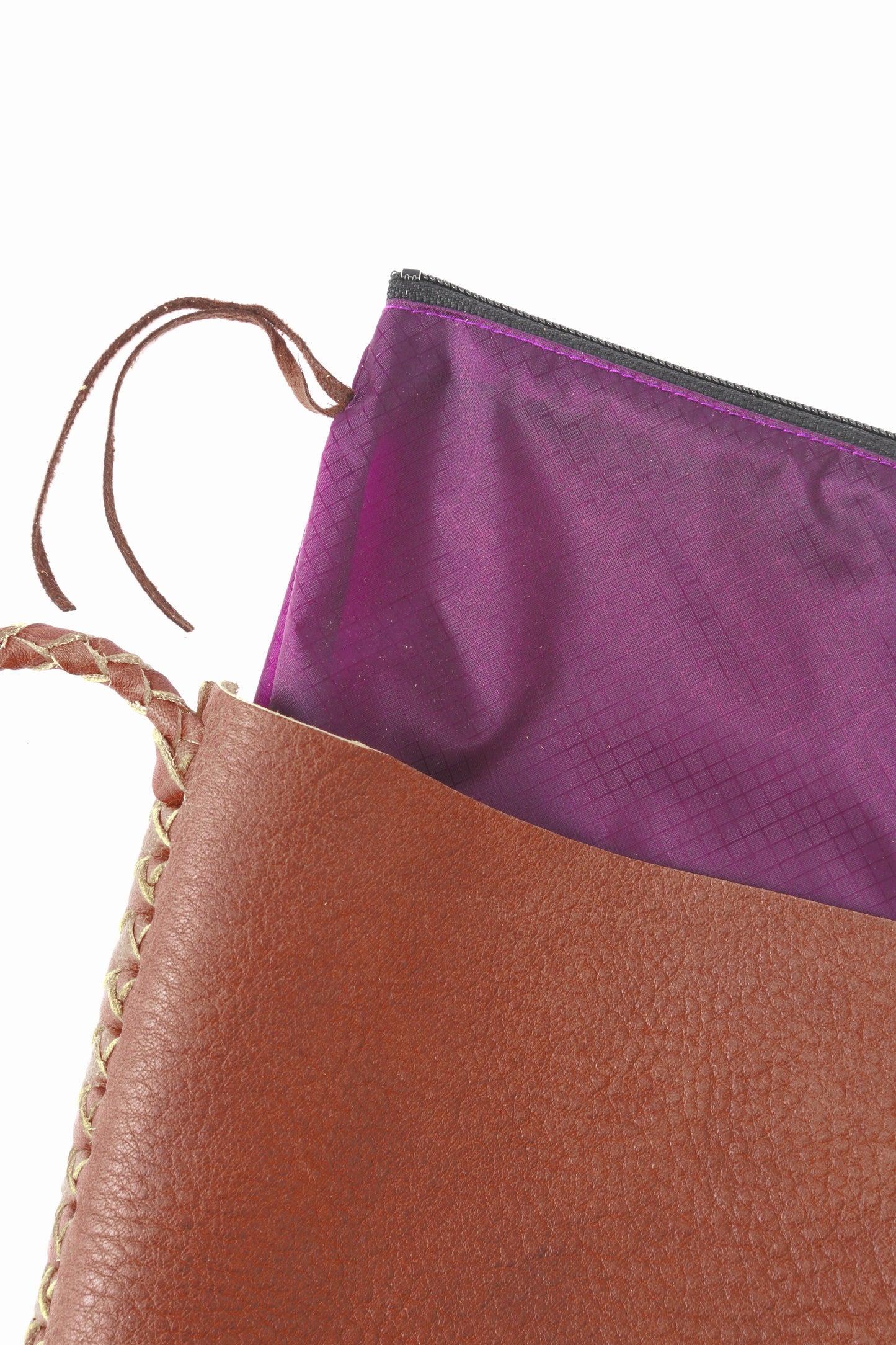 HANDMADE LEATHER SHOULDER S -CORDURA NYLON-