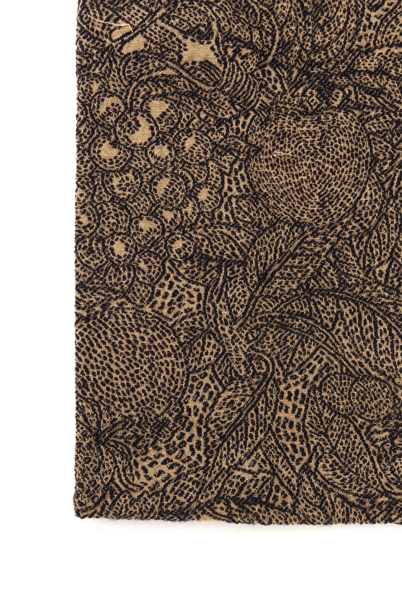 SASHIKO JACQUARD SHOPPING BAG -FRUITS PATTERN-