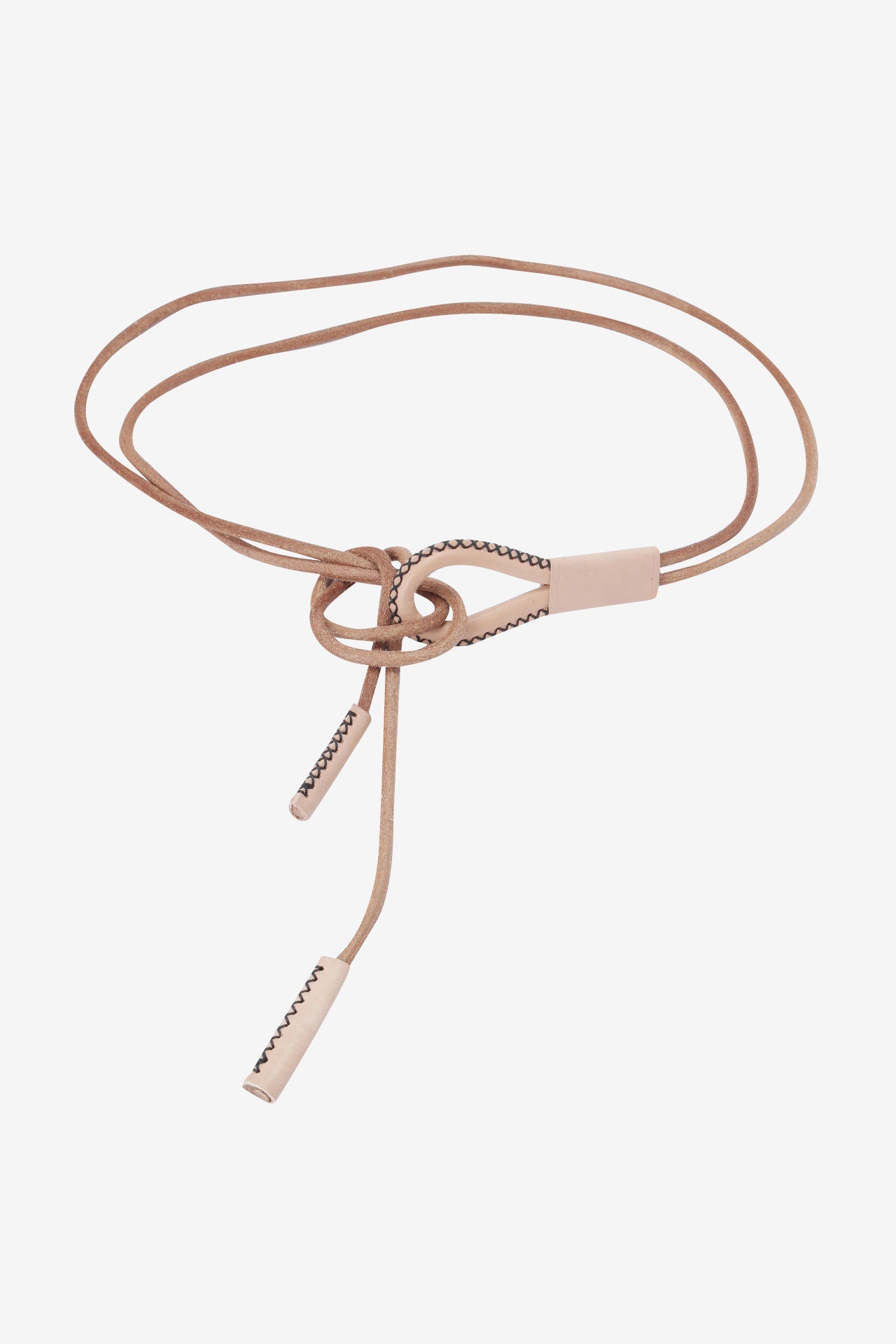 HANDMADE LEATHER ROPE BELT