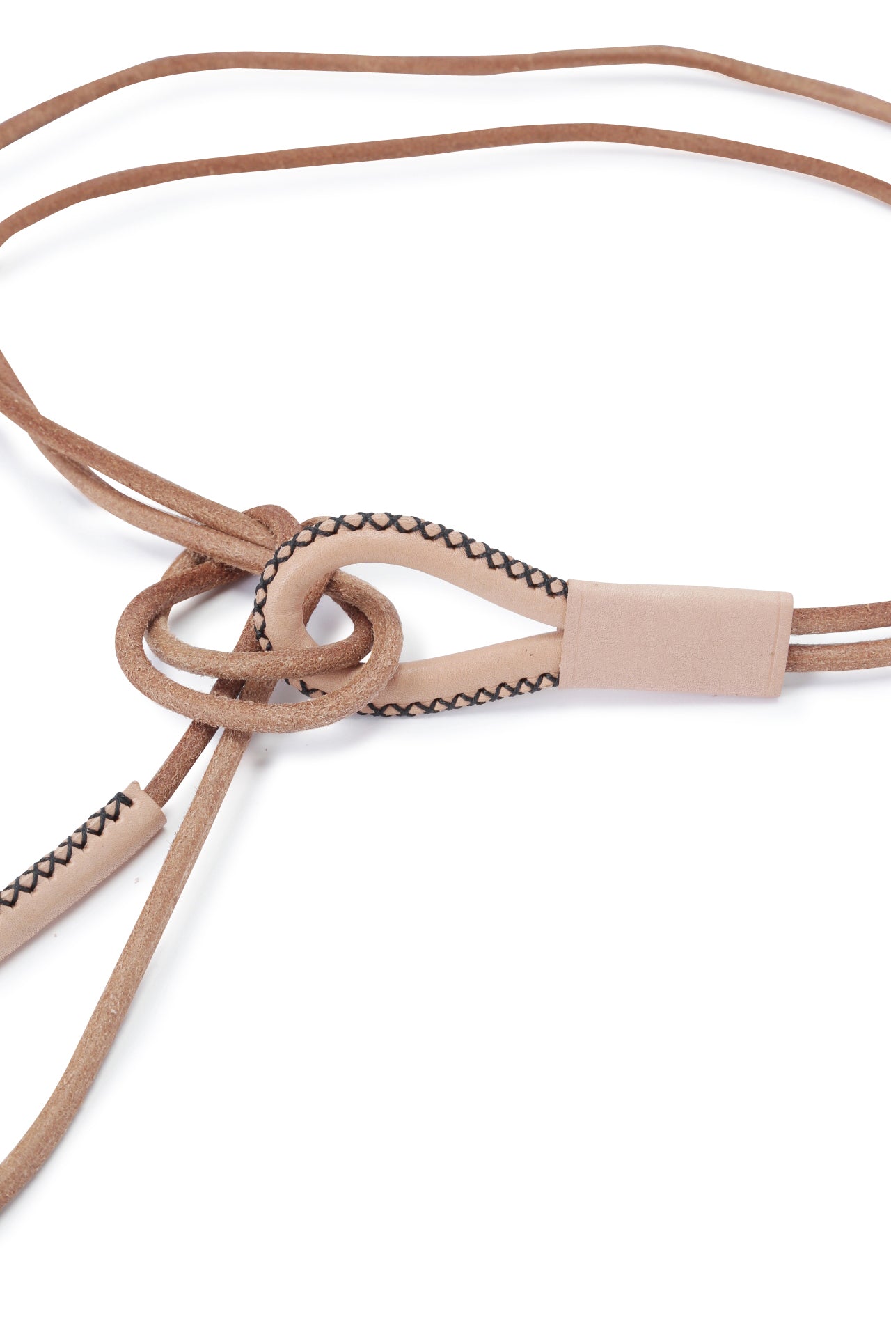 HANDMADE LEATHER ROPE BELT