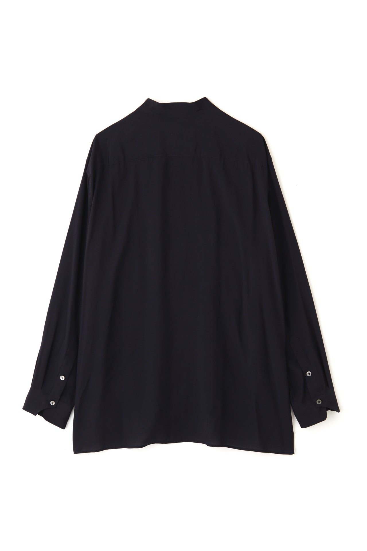 STAND COLLAR SHIRTS - Silk / Rayon -