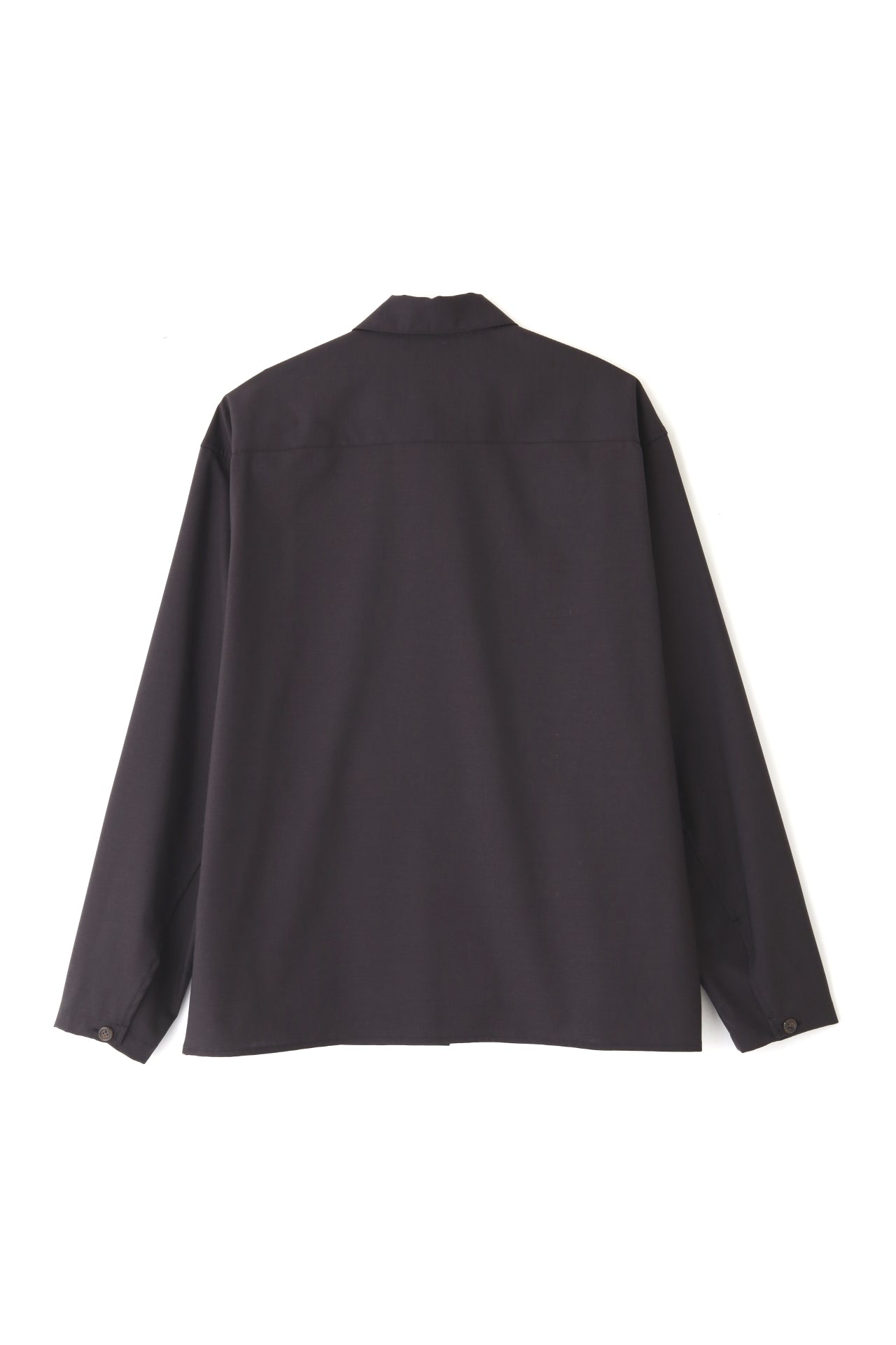 SHIRTS JACKET - Wool poplin -