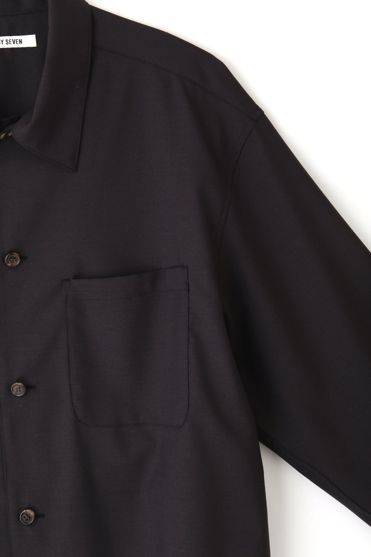 SHIRTS JACKET - Wool poplin -