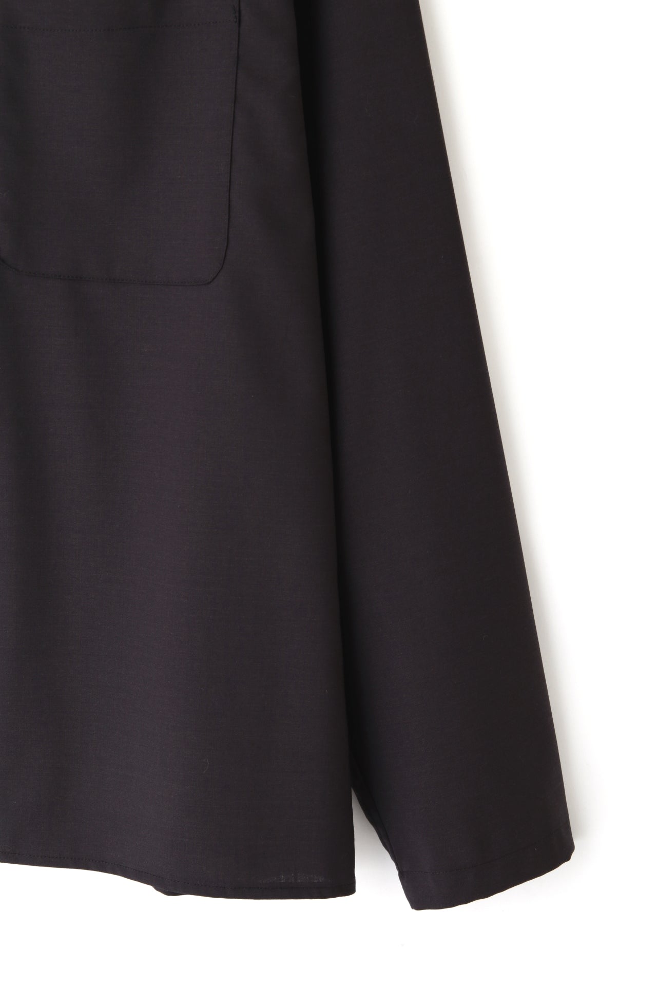 SHIRTS JACKET - Wool poplin -