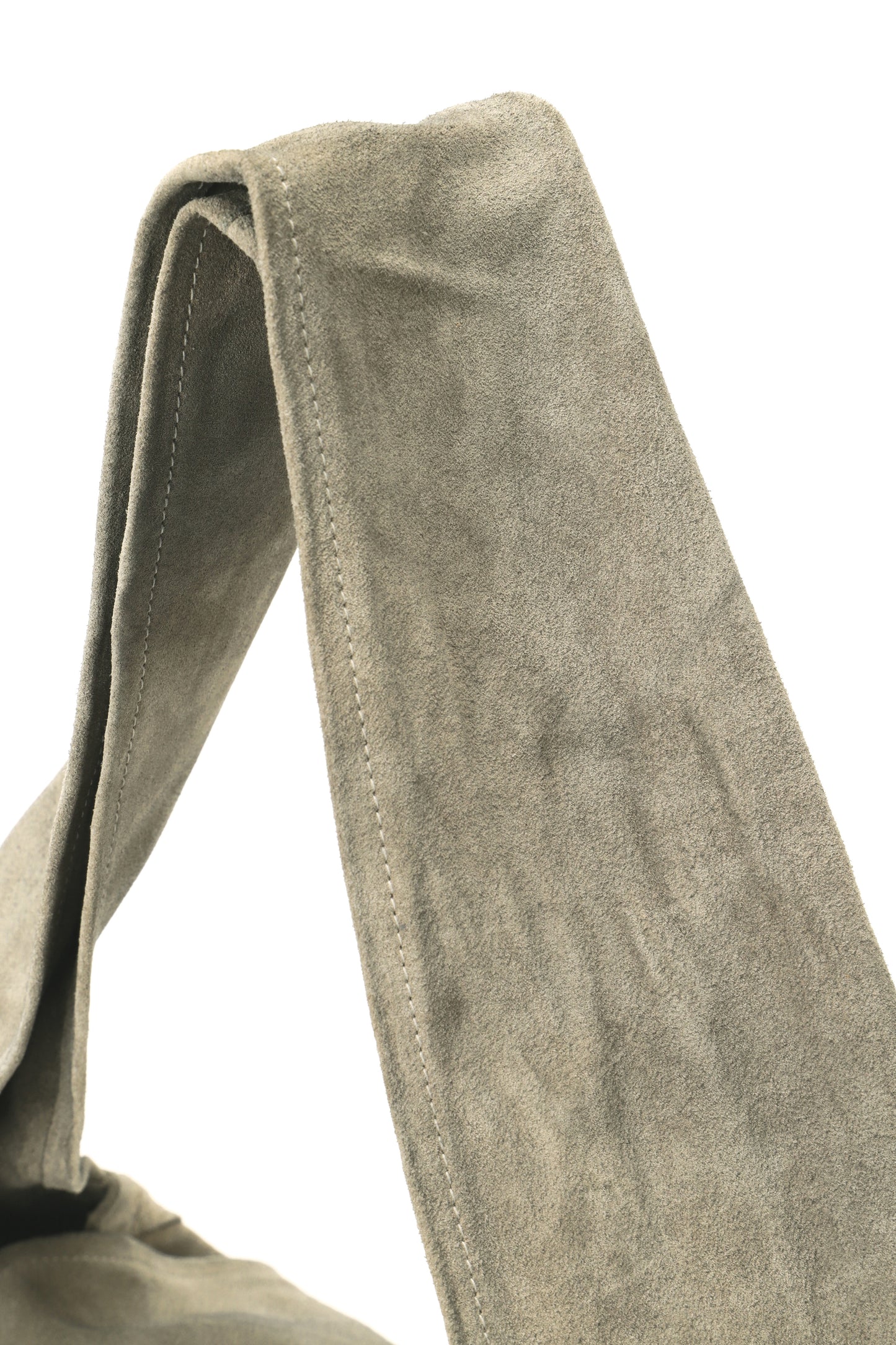 LEATHER SHOULDER BAG -Cow split leather-