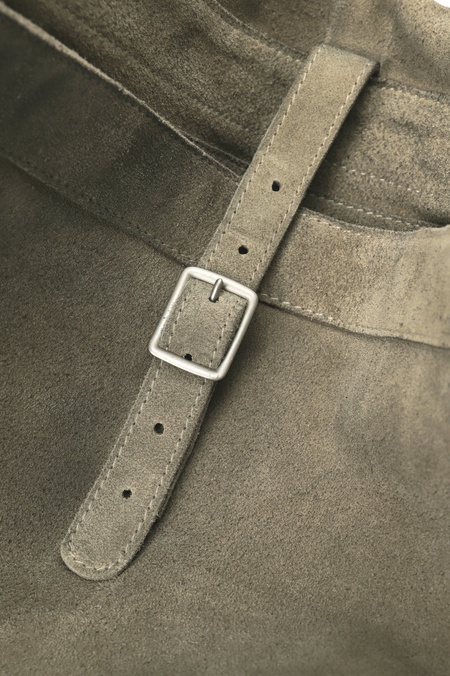 LEATHER SHOULDER BAG -Cow split leather-