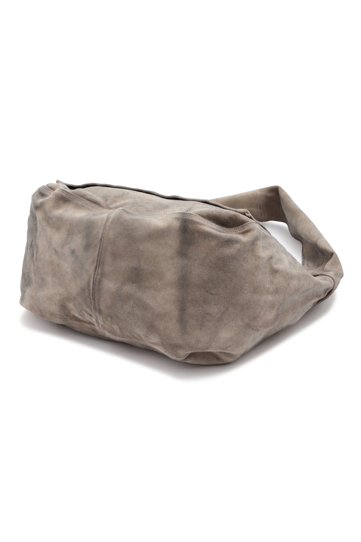 LEATHER SHOULDER BAG -Cow split leather-